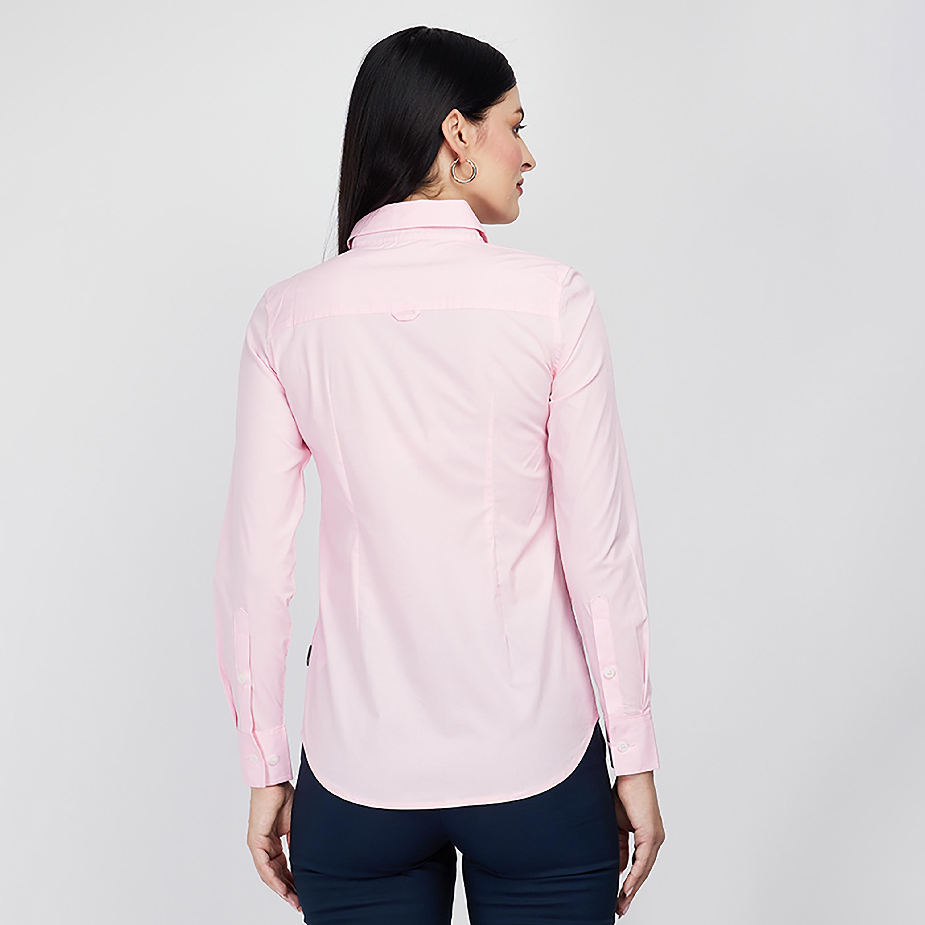 قميص من بيفرلي هيلز بولو كلوب بأكمام طويلة وياقة بشعار-women-clothing-shirtsandblouses-shirts-image-3