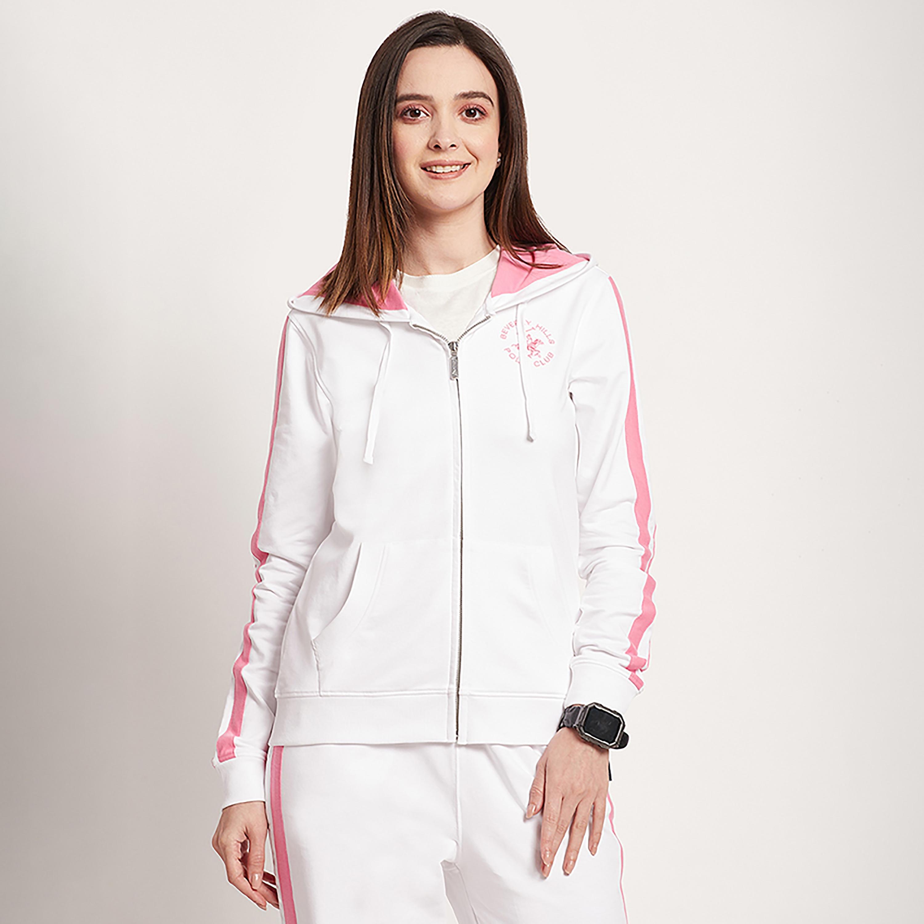 Beverly Hills Polo Club Logo Zip-Front Hooded Jacket-women-clothing-coatsandjackets-jackets-image-5