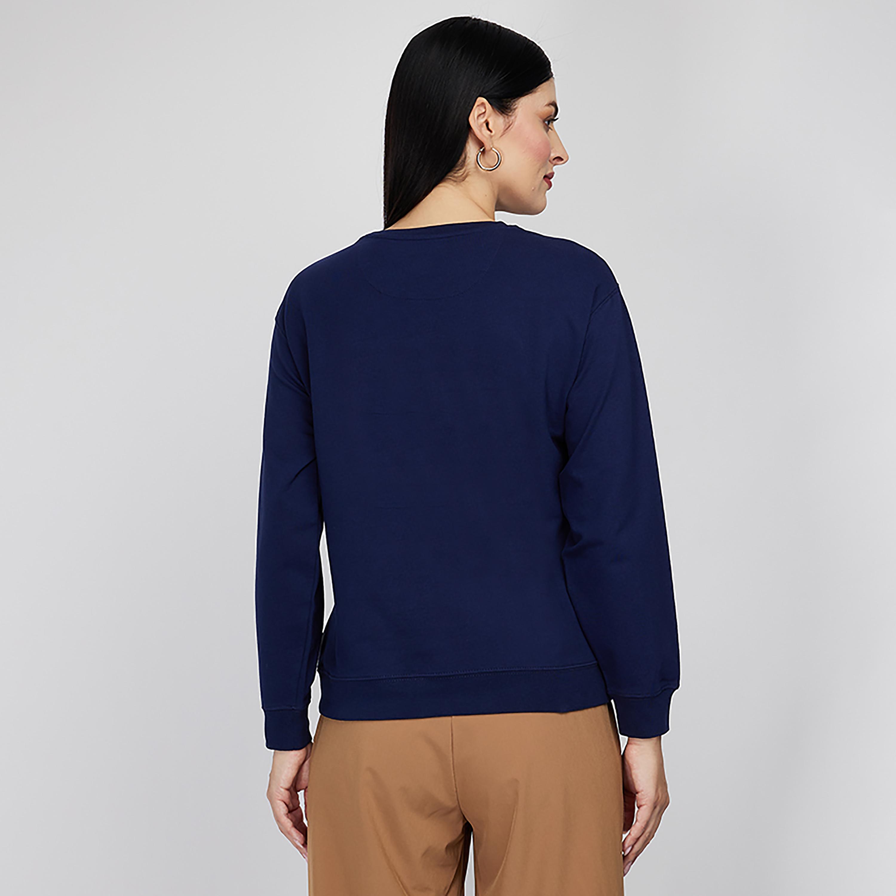 Beverly Hills Polo Club Embroidered Round Neck Long Sleeves Sweatshirt-women-clothing-hoodiesandsweatshirts-hoodies-image-3