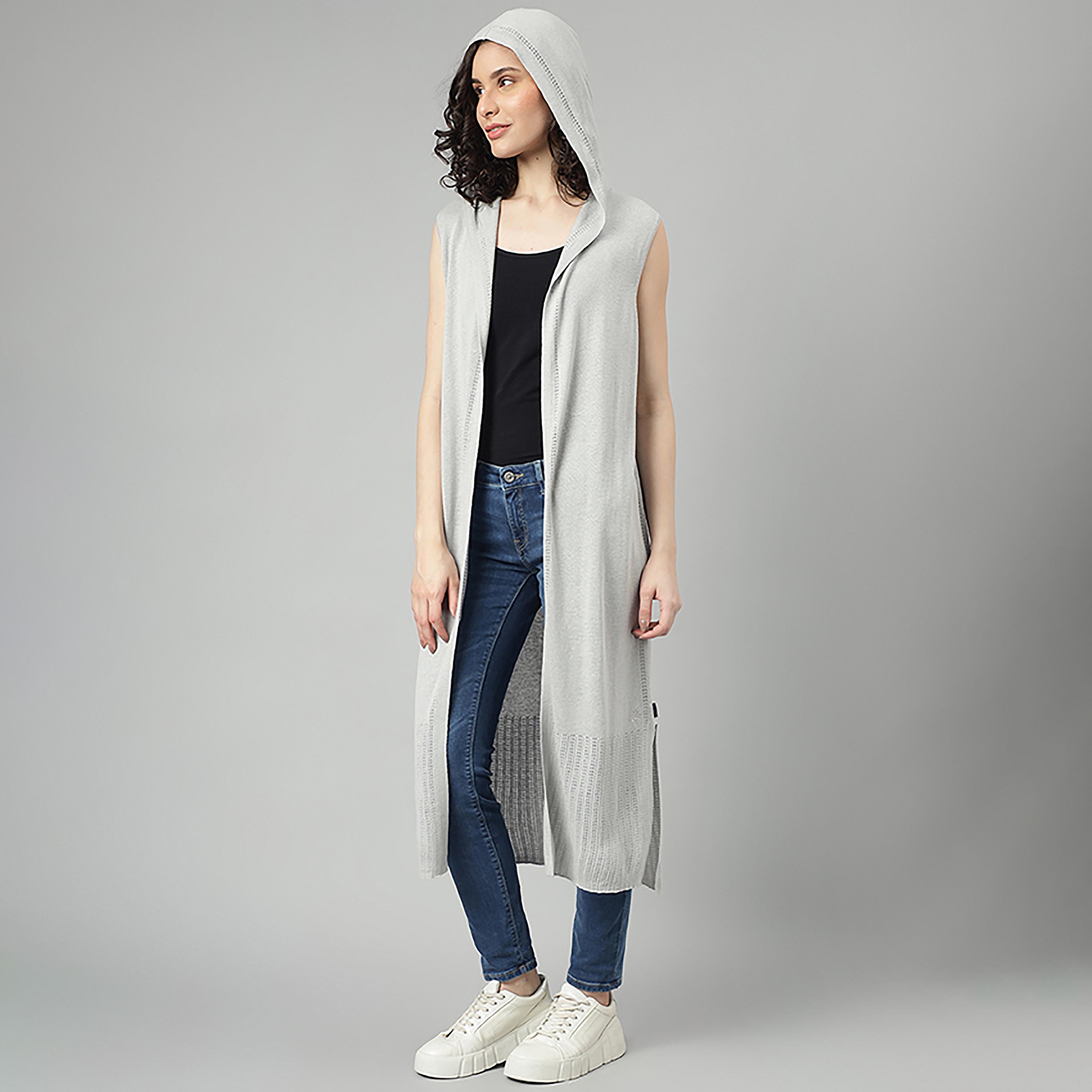 Beverly Hills Polo Club Plain Hooded Shrug-women-clothing-cardigansandjumpers-cardigans-image-6