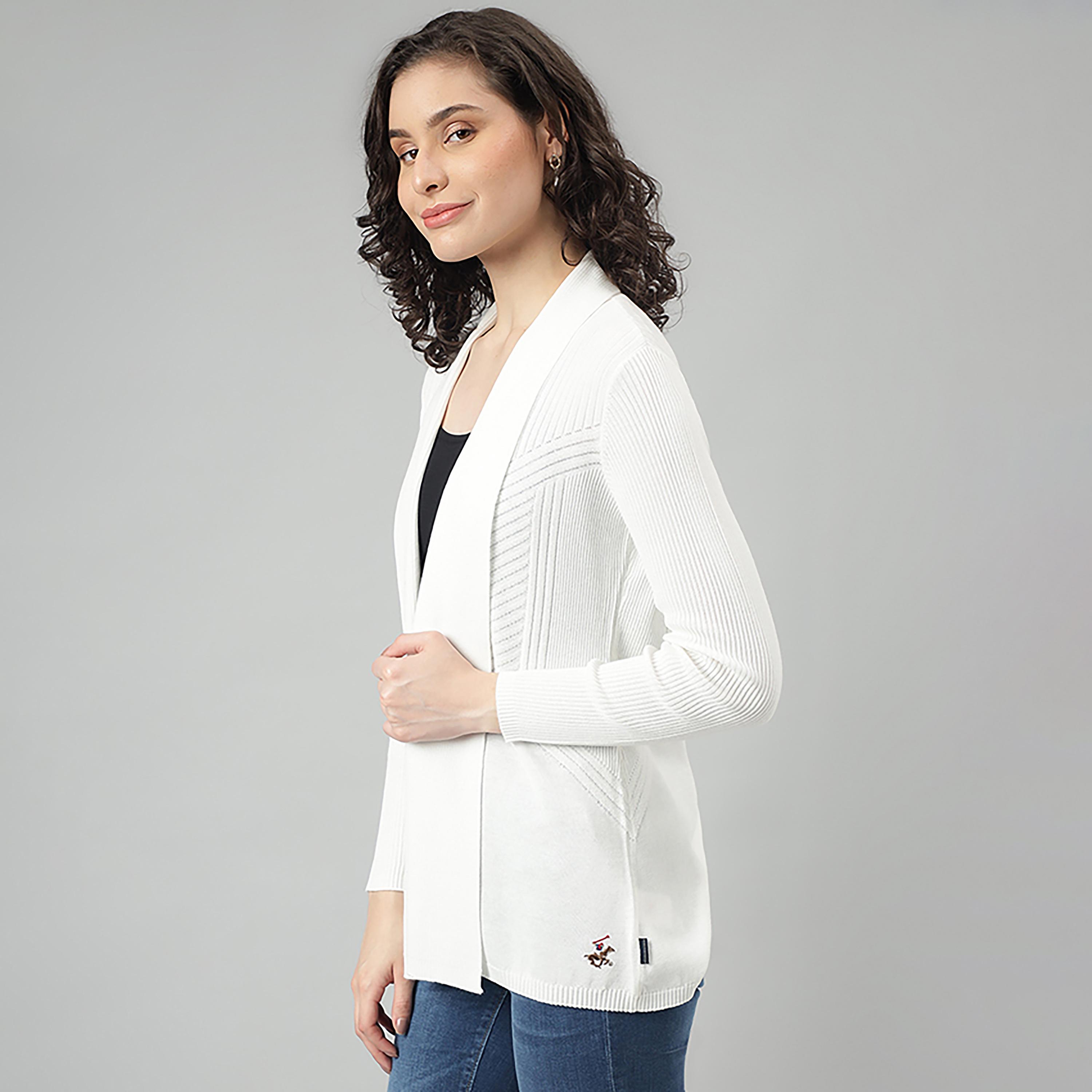 سترة مضلعة من بيفرلي هيلز بولو كلوب-women-clothing-cardigansandjumpers-cardigans-image-6