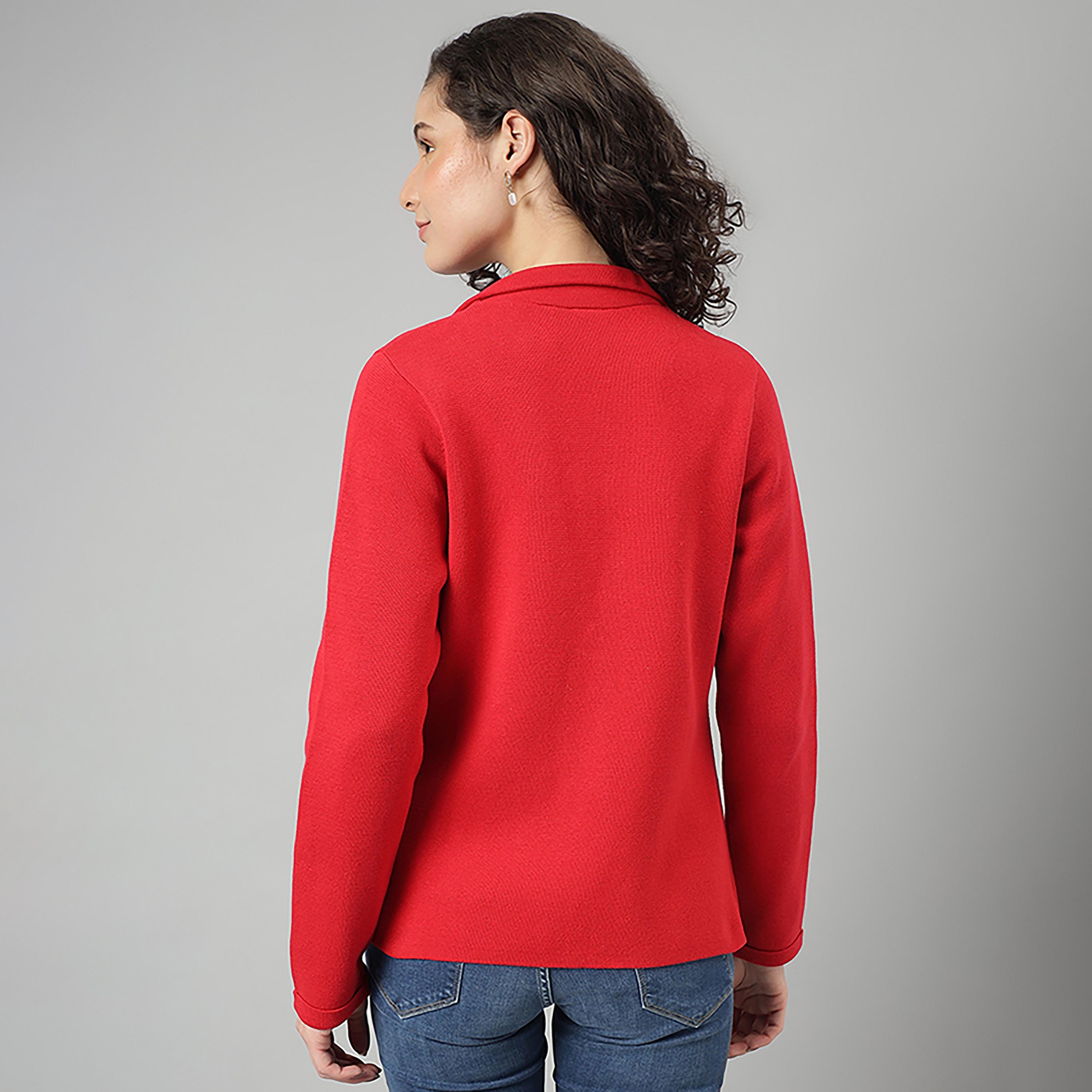 Beverly Hills Polo Club Plain Blazer with Button Closure-women-clothing-coatsandjackets-blazers-image-8
