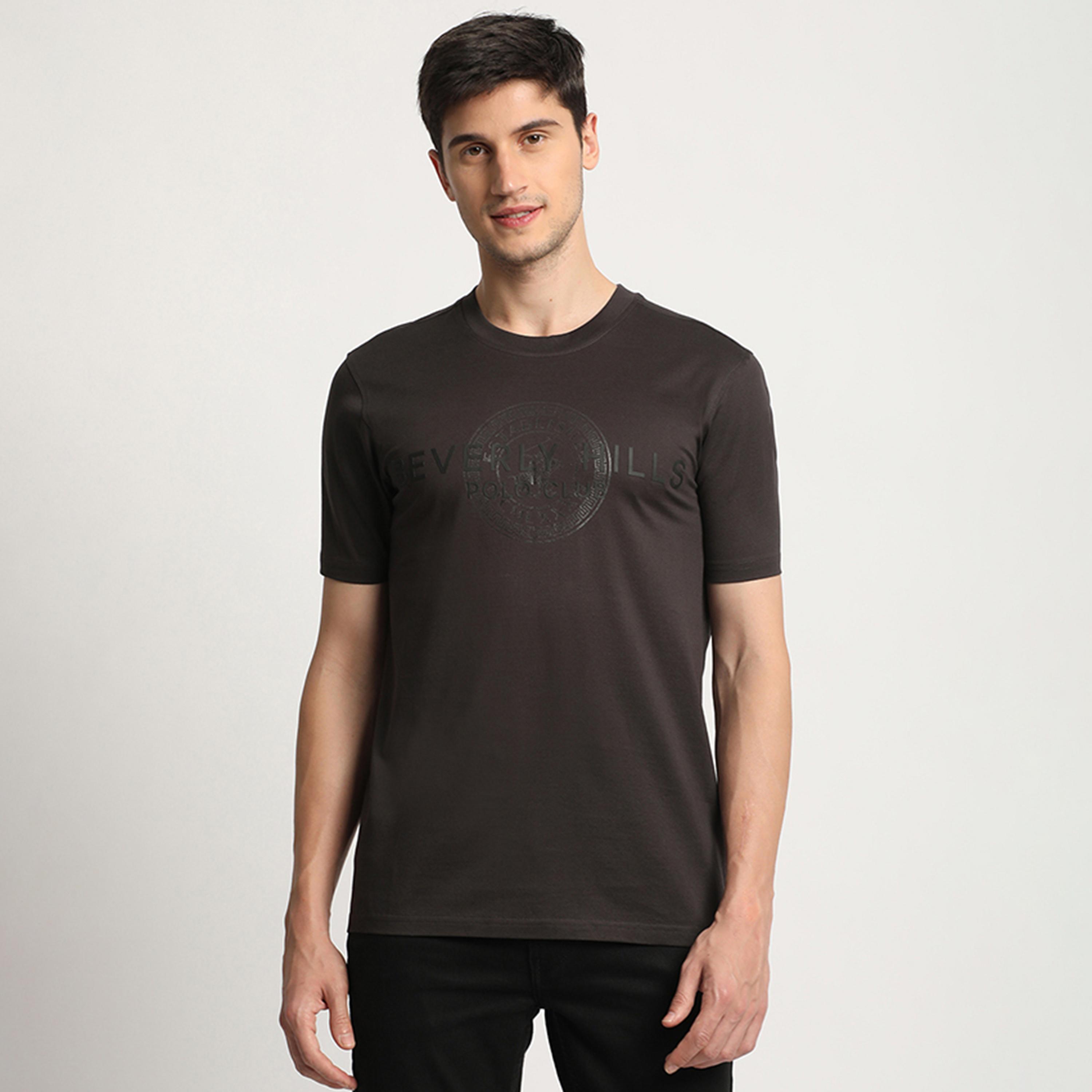 تي شيرت بيفرلي هيلز بولو كلوب بياقة مستديرة وأكمام قصيرة مع شعار-men-clothing-tshirtsandpolos-tshirts-image-1