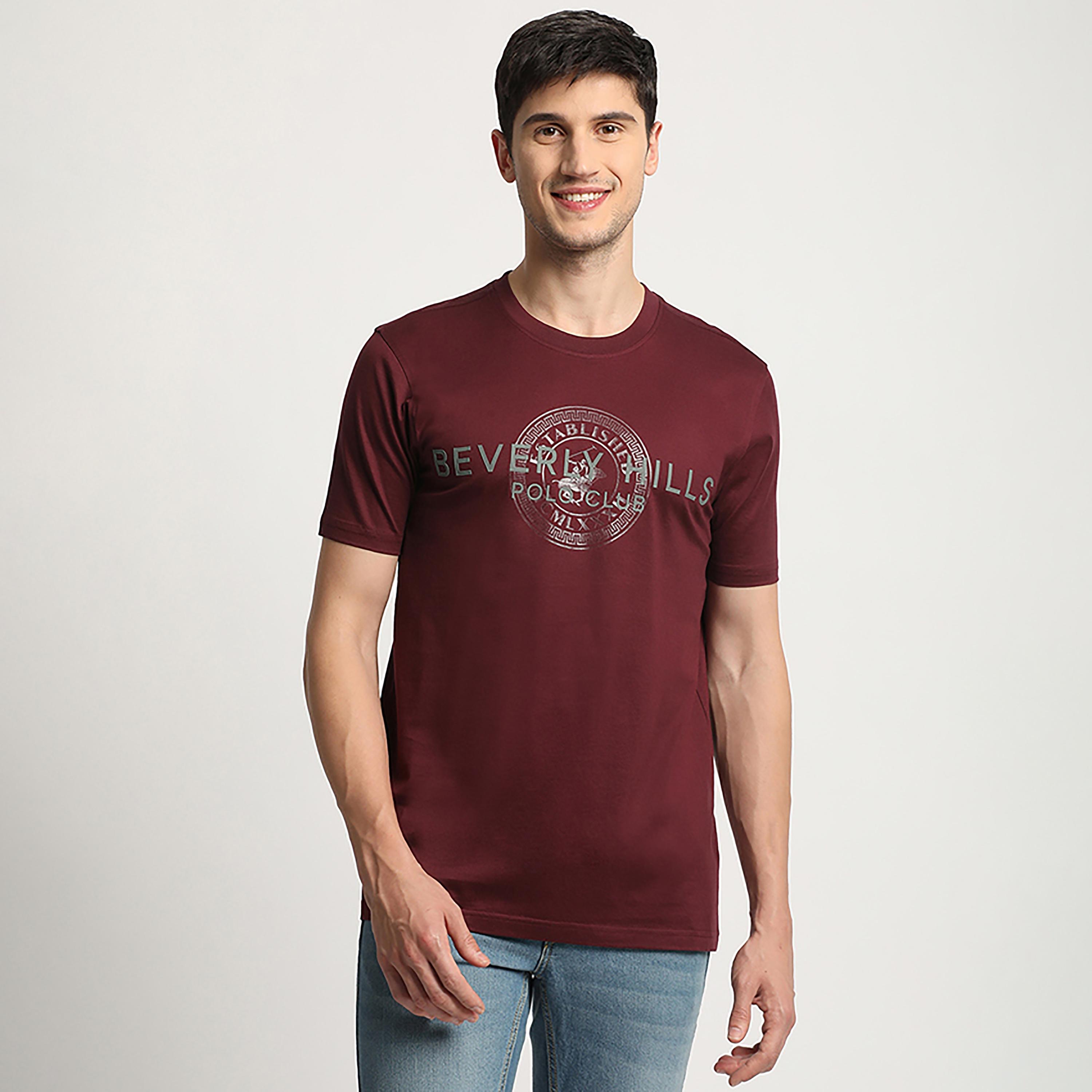 تي شيرت بيفرلي هيلز بولو كلوب بياقة مستديرة وأكمام قصيرة مع شعار-men-clothing-tshirtsandpolos-tshirts-image-5