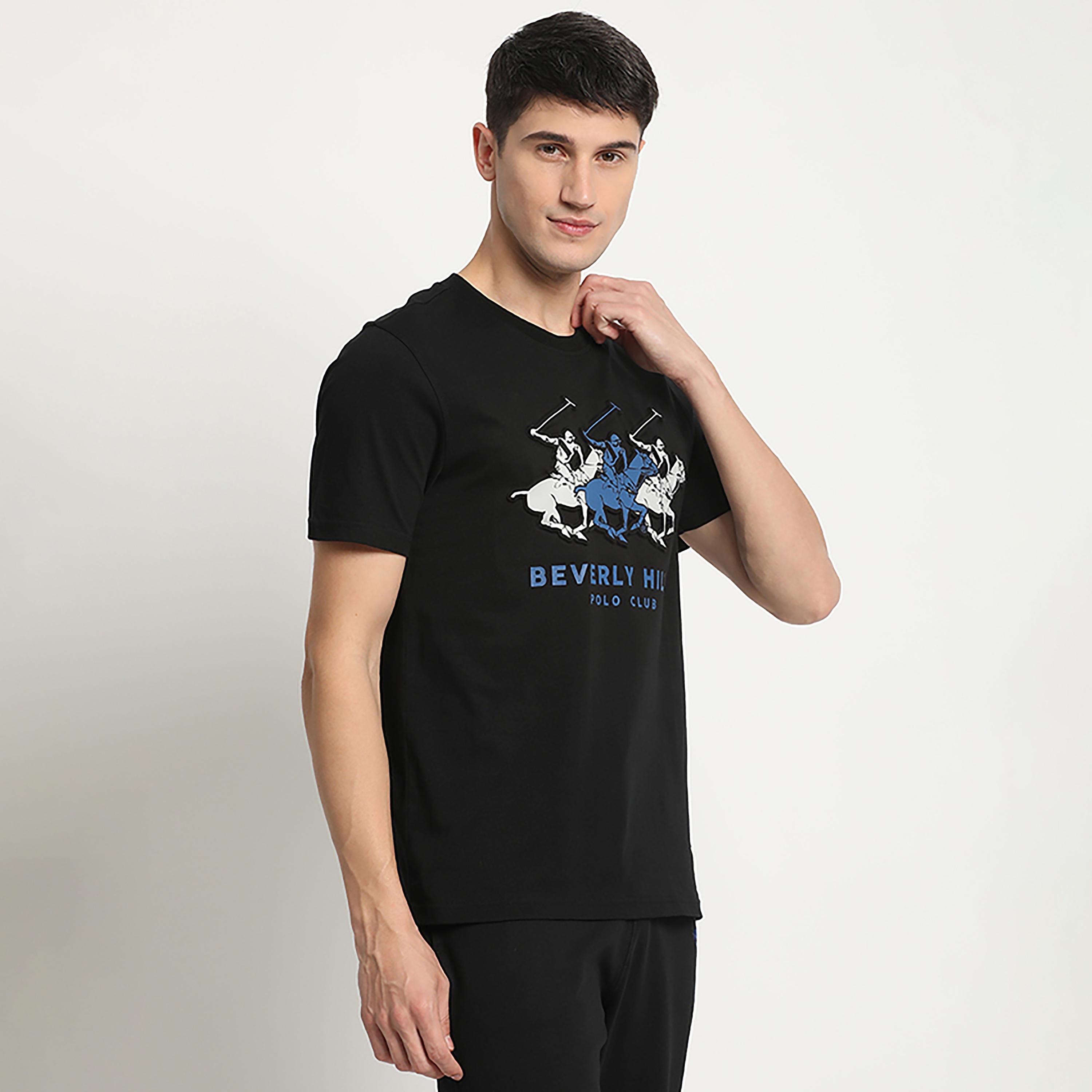 تي شيرت بيفرلي هيلز بولو كلوب بياقة مستديرة وأكمام قصيرة مع شعار-men-clothing-tshirtsandpolos-tshirts-image-3