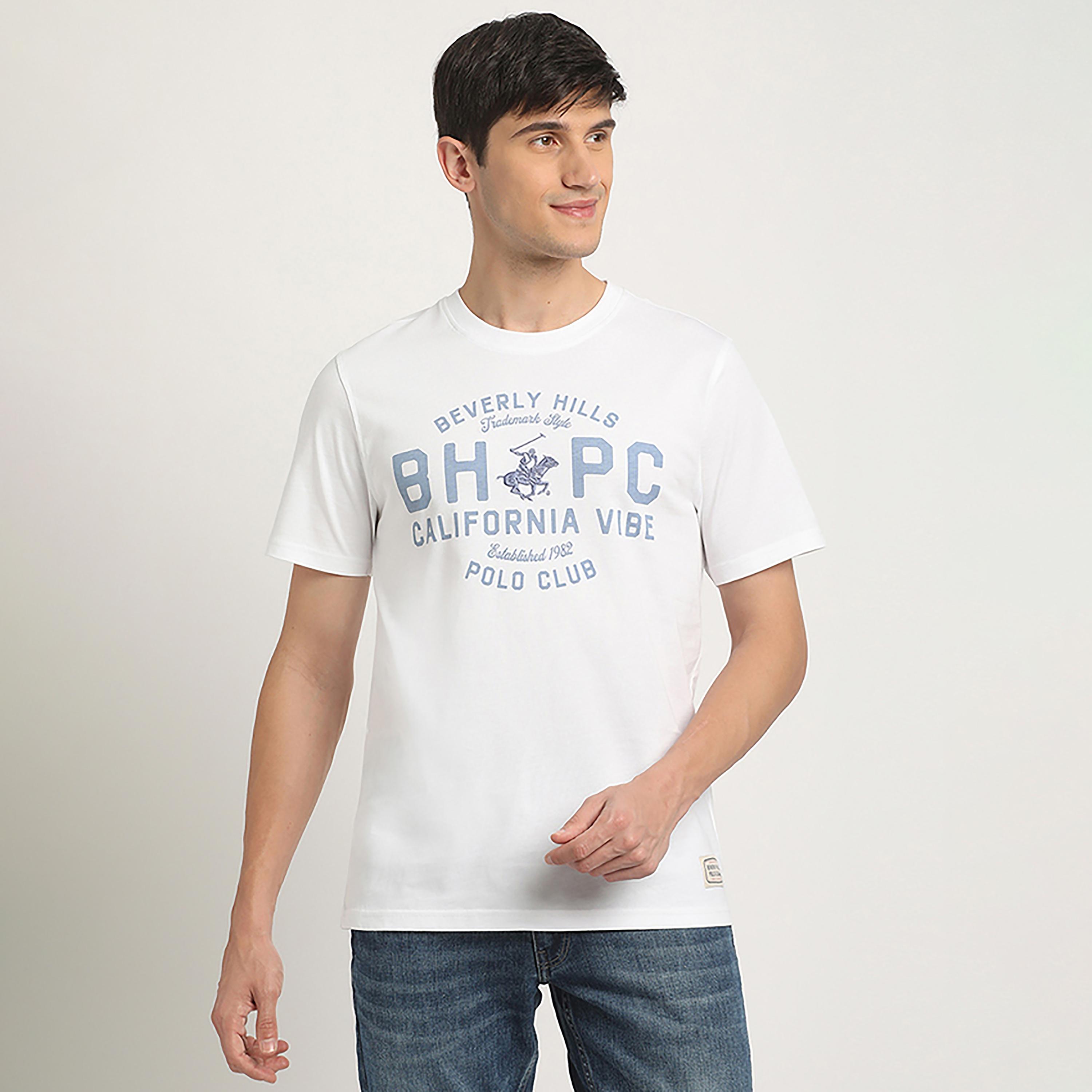 تي شيرت بيفرلي هيلز بولو كلوب بياقة مستديرة وأكمام قصيرة مع مطبوع-men-clothing-tshirtsandpolos-tshirts-image-5