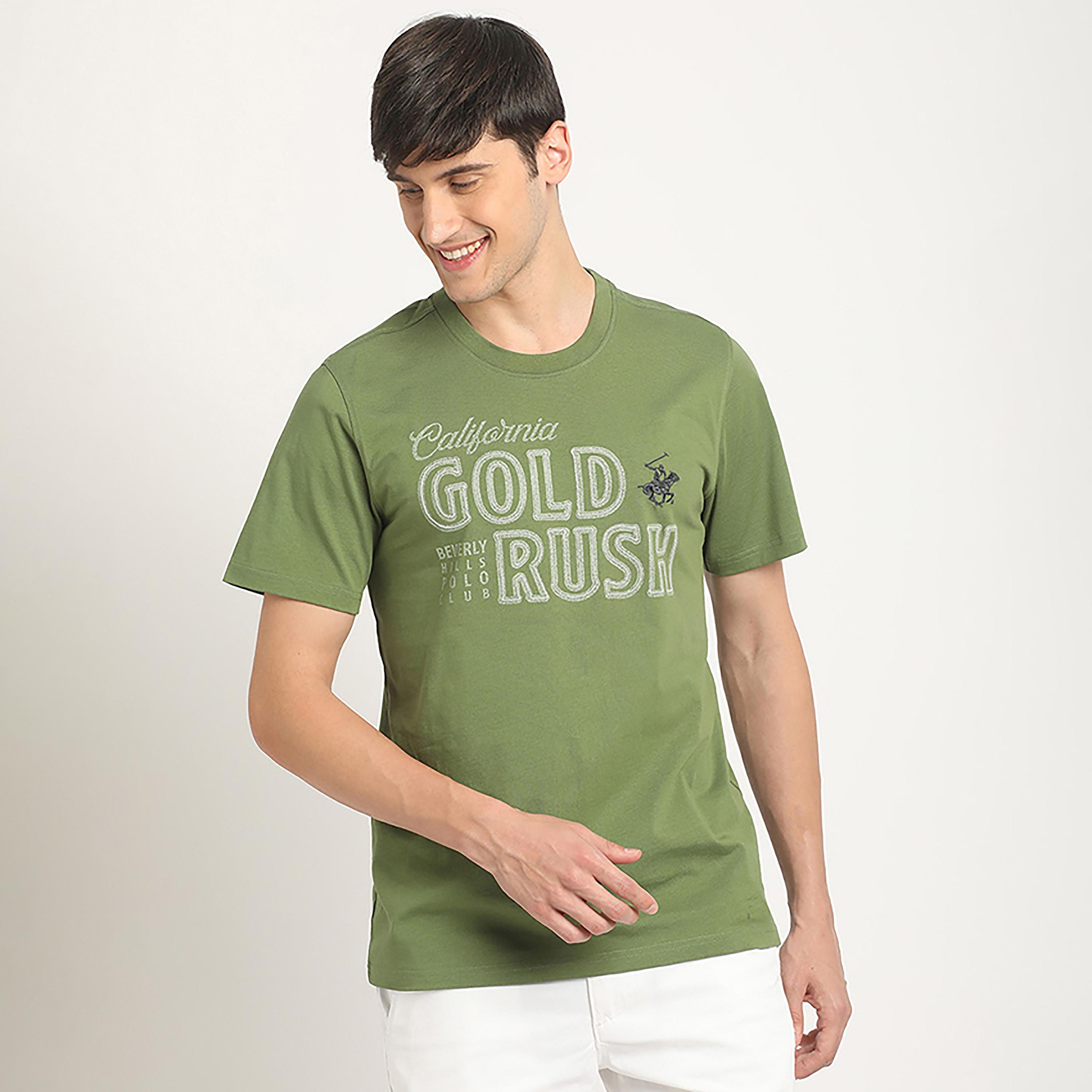 تي شيرت بيفرلي هيلز بولو كلوب بياقة مستديرة وأكمام قصيرة مع مطبوع-men-clothing-tshirtsandpolos-tshirts-image-1