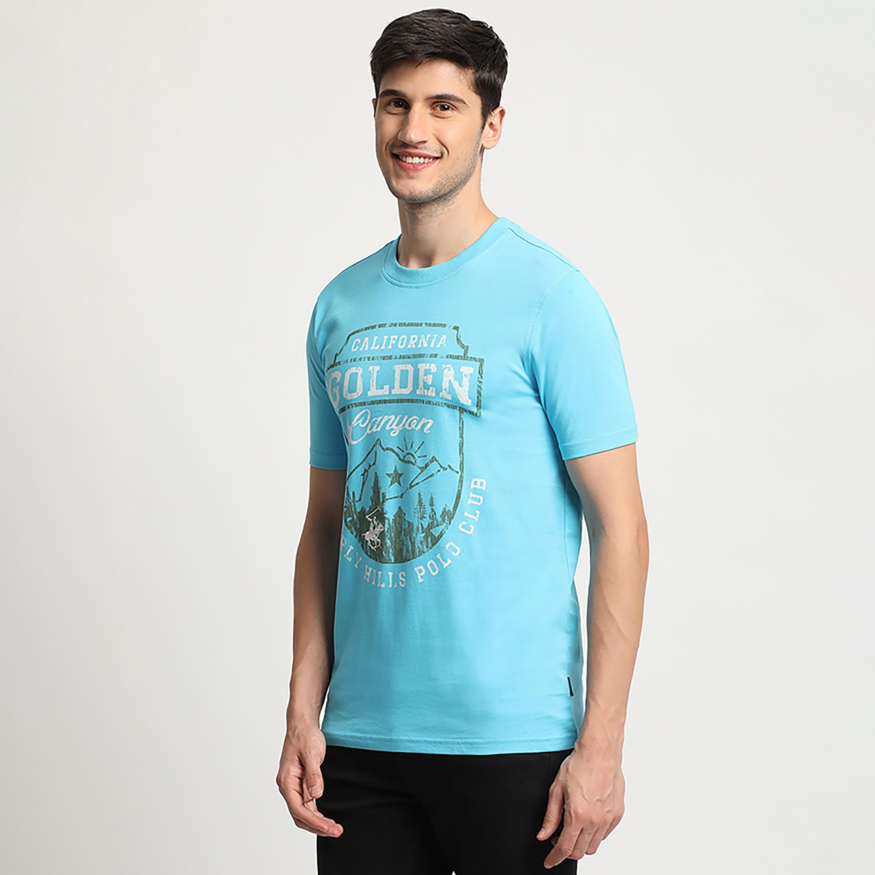 Beverly Hills Polo Club Printed Crew Neck Short Sleeves T-Shirt-men-clothing-tshirtsandpolos-tshirts-image-2