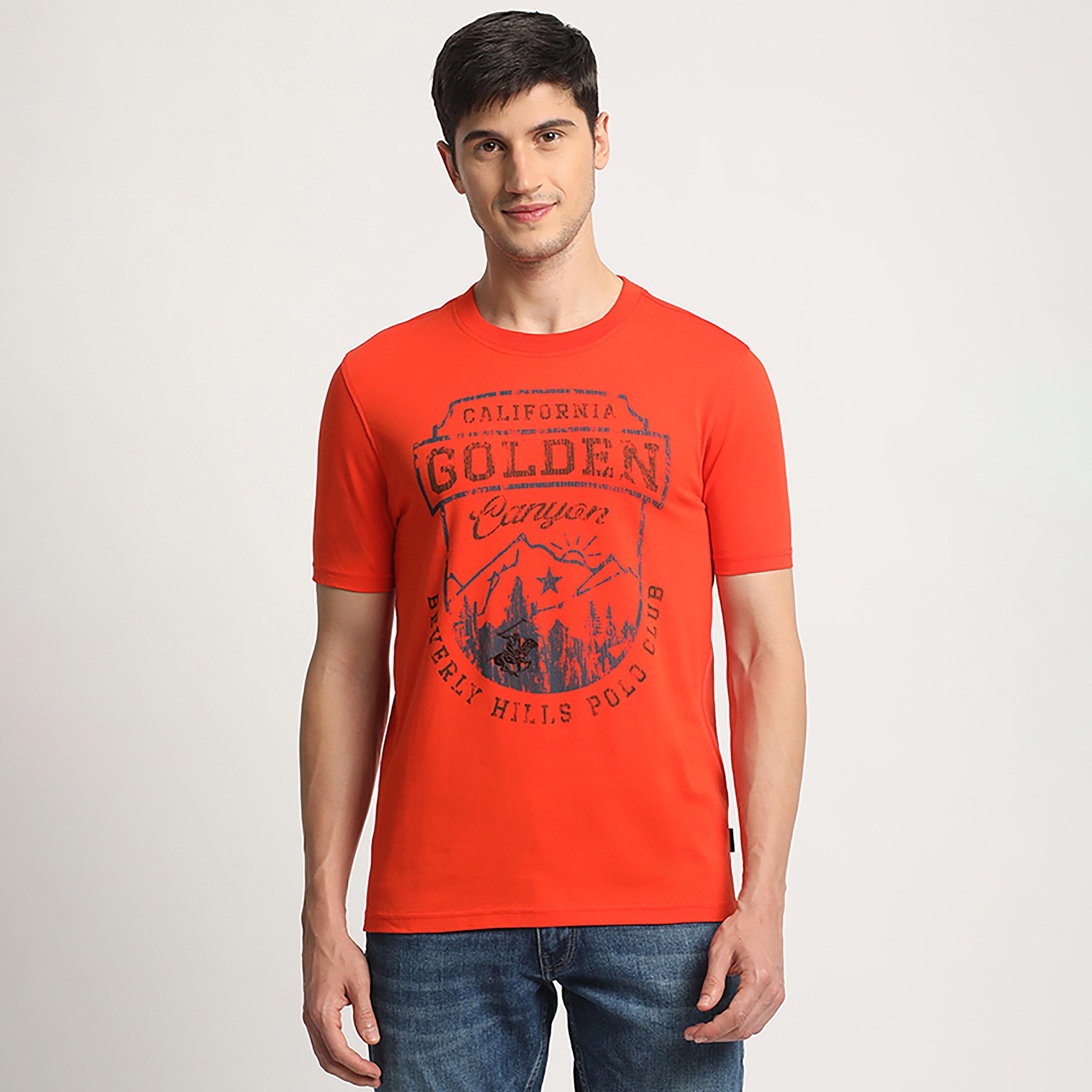 تي شيرت بيفرلي هيلز بولو كلوب بياقة مستديرة وأكمام قصيرة مع مطبوع-men-clothing-tshirtsandpolos-tshirts-image-5