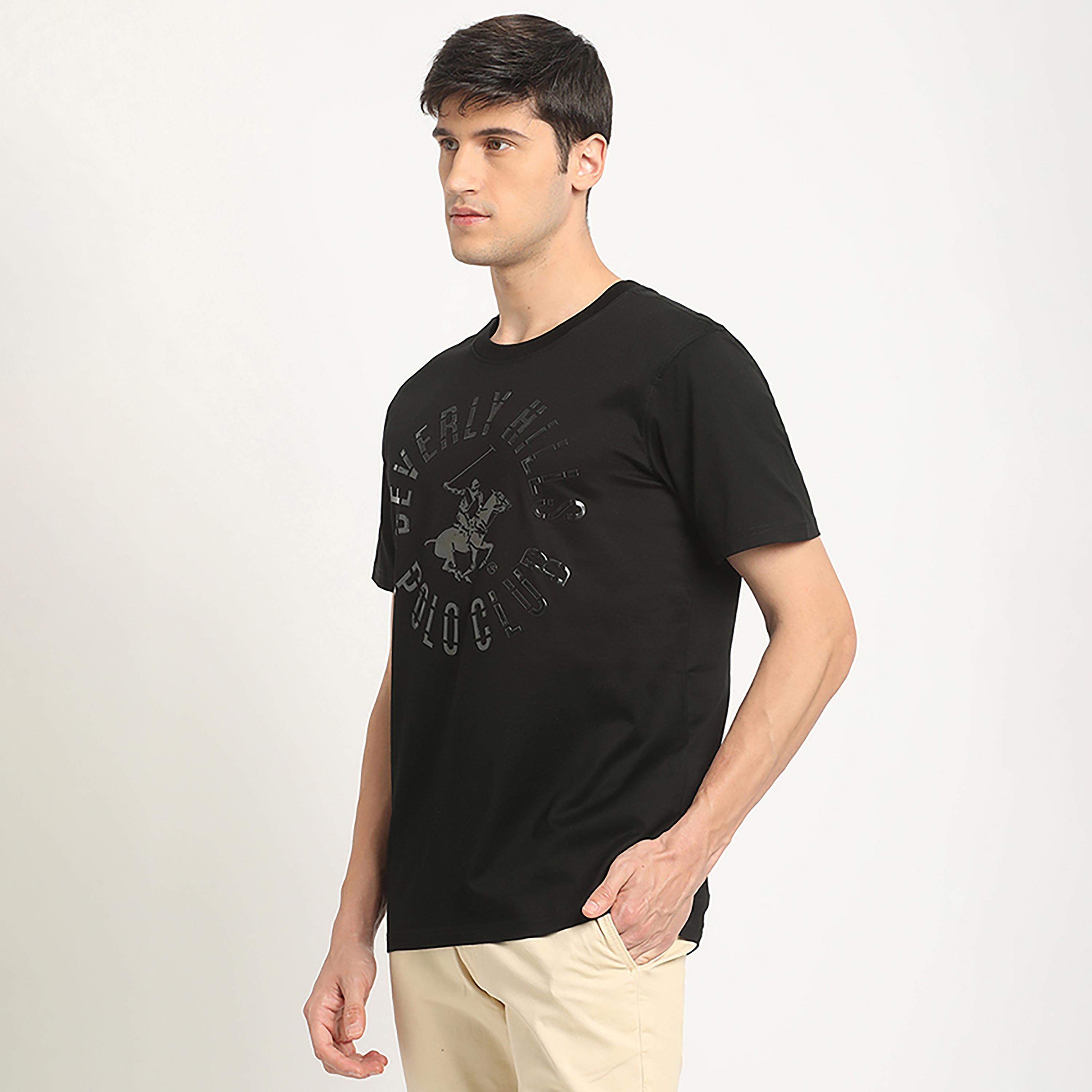 تي شيرت بيفرلي هيلز بولو كلوب بياقة مستديرة وأكمام قصيرة مع شعار بطبعات-men-clothing-tshirtsandpolos-tshirts-image-2