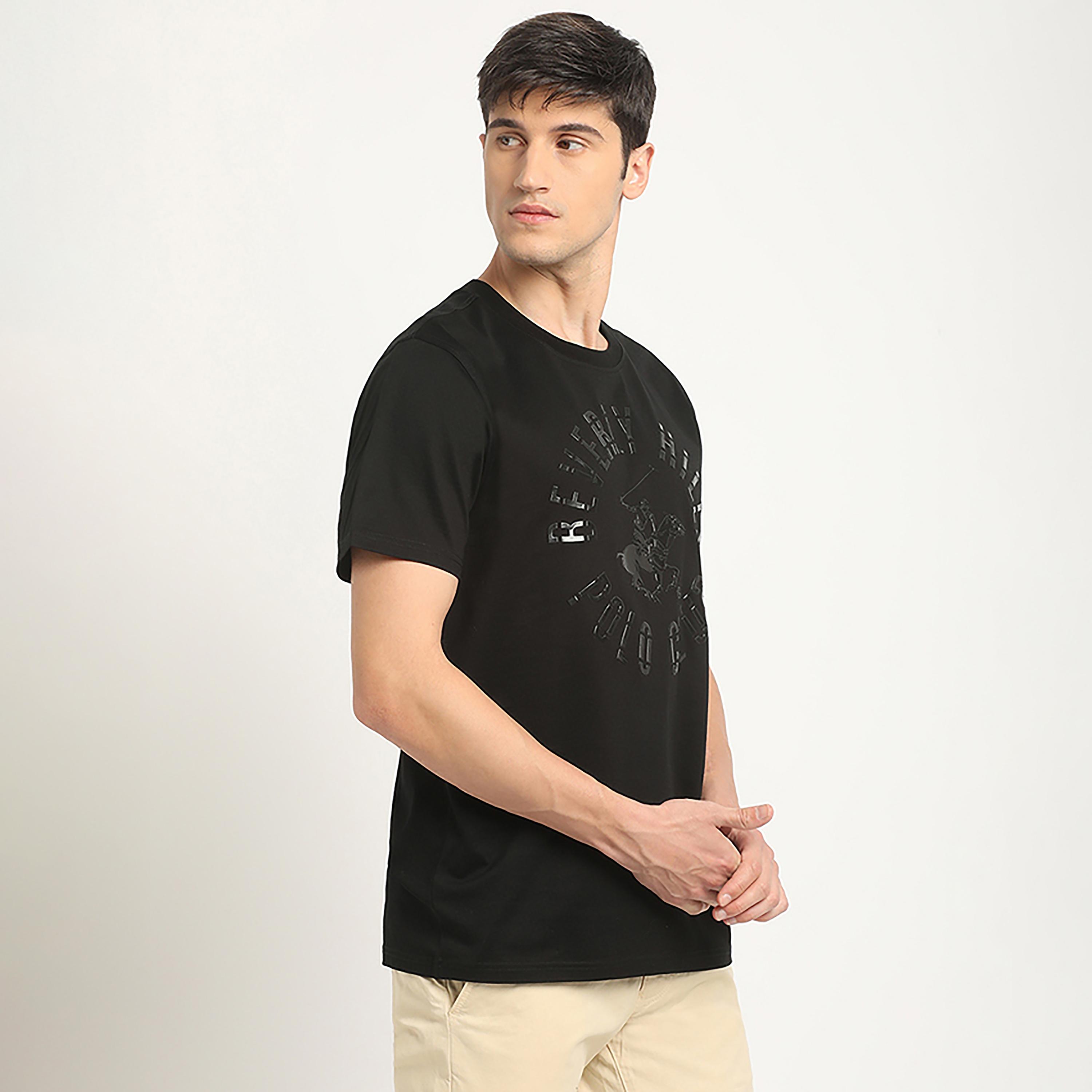 تي شيرت بيفرلي هيلز بولو كلوب بياقة مستديرة وأكمام قصيرة مع شعار بطبعات-men-clothing-tshirtsandpolos-tshirts-image-3