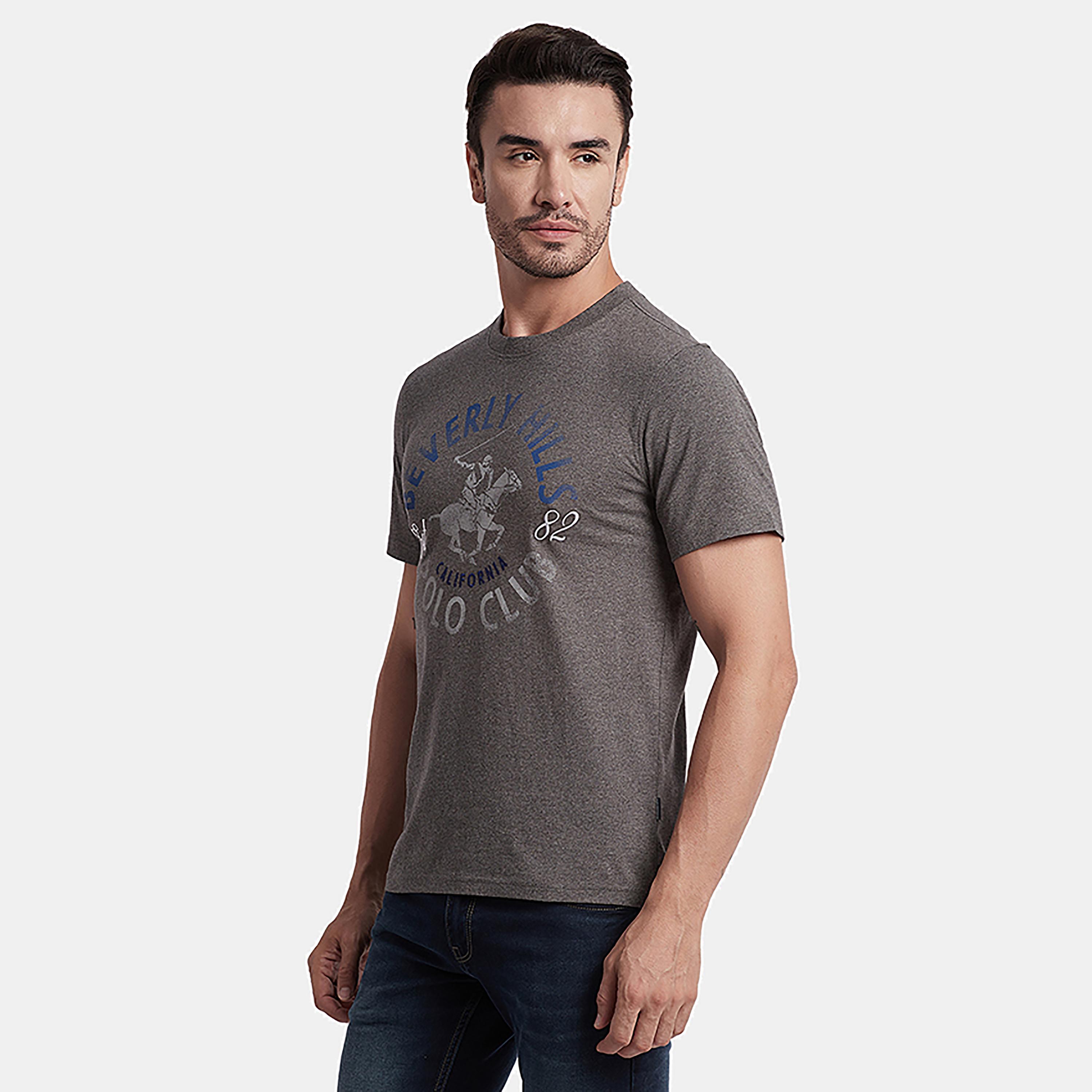 Beverly Hills Polo Club Logo Print Crew Neck Short Sleeves T-Shirt-men-clothing-tshirtsandpolos-tshirts-image-2