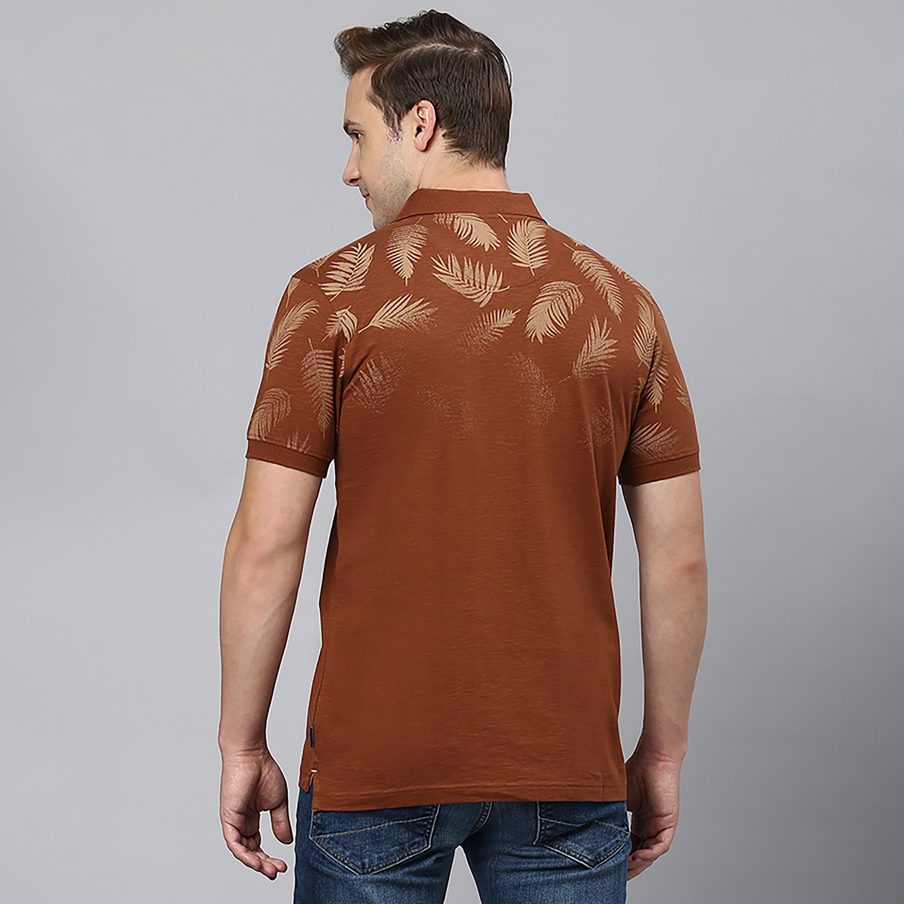 تي شيرت بولو بياقة مطبوعة موضعية وأكمام قصيرة من بيفرلي هيلز بولو كلوب-men-clothing-tshirtsandpolos-polos-image-4