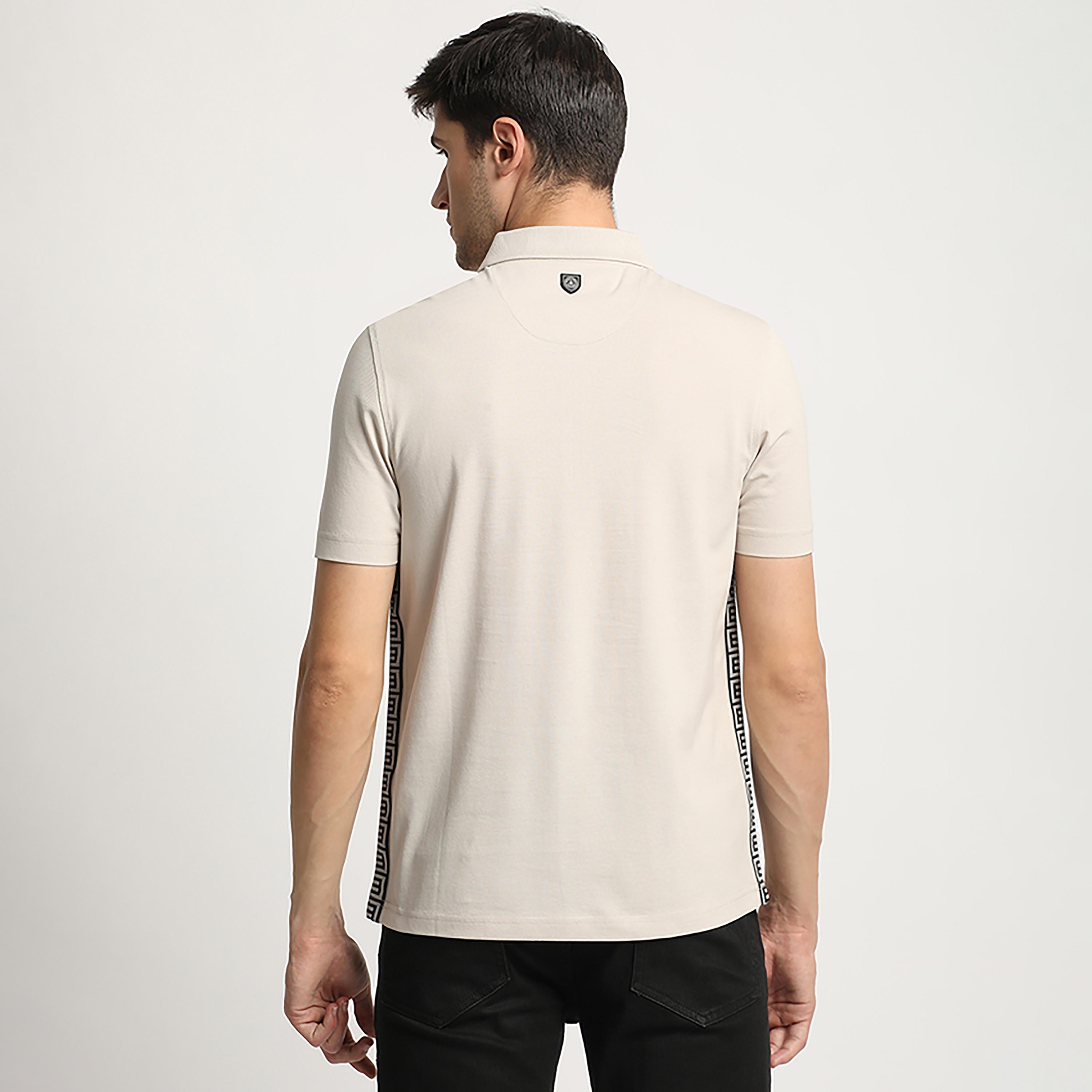 تي شيرت بولو من بيفرلي هيلز بولو كلوب سادة بأكمام قصيرة ونصف سحاب-men-clothing-tshirtsandpolos-polos-image-4