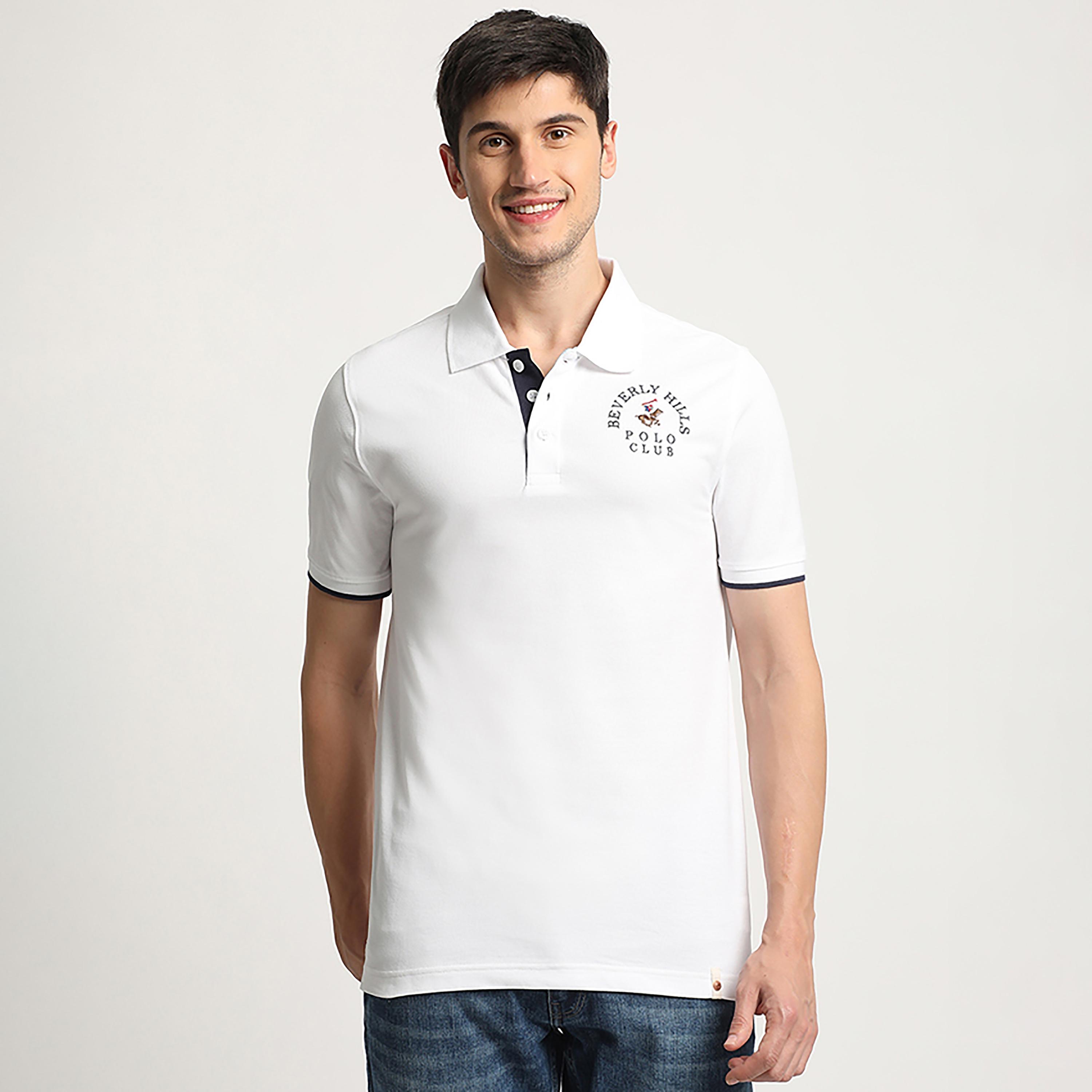 Beverly Hills Polo Club Logo Short Sleeves Polo T-Shirt-men-clothing-tshirtsandpolos-polos-image-1