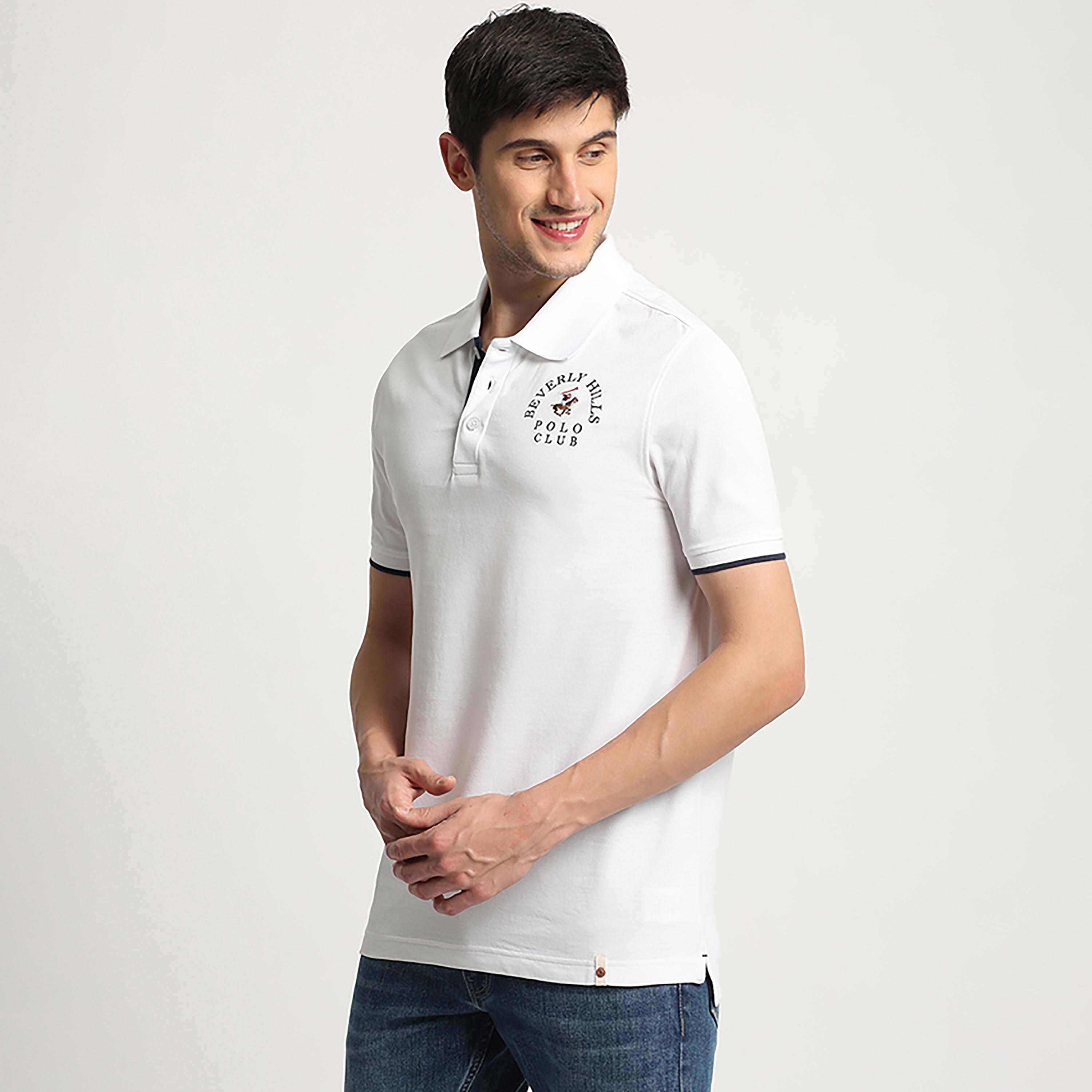 تي شيرت بولو من بيفرلي هيلز بولو كلوب بأكمام قصيرة مع شعار-men-clothing-tshirtsandpolos-polos-image-2