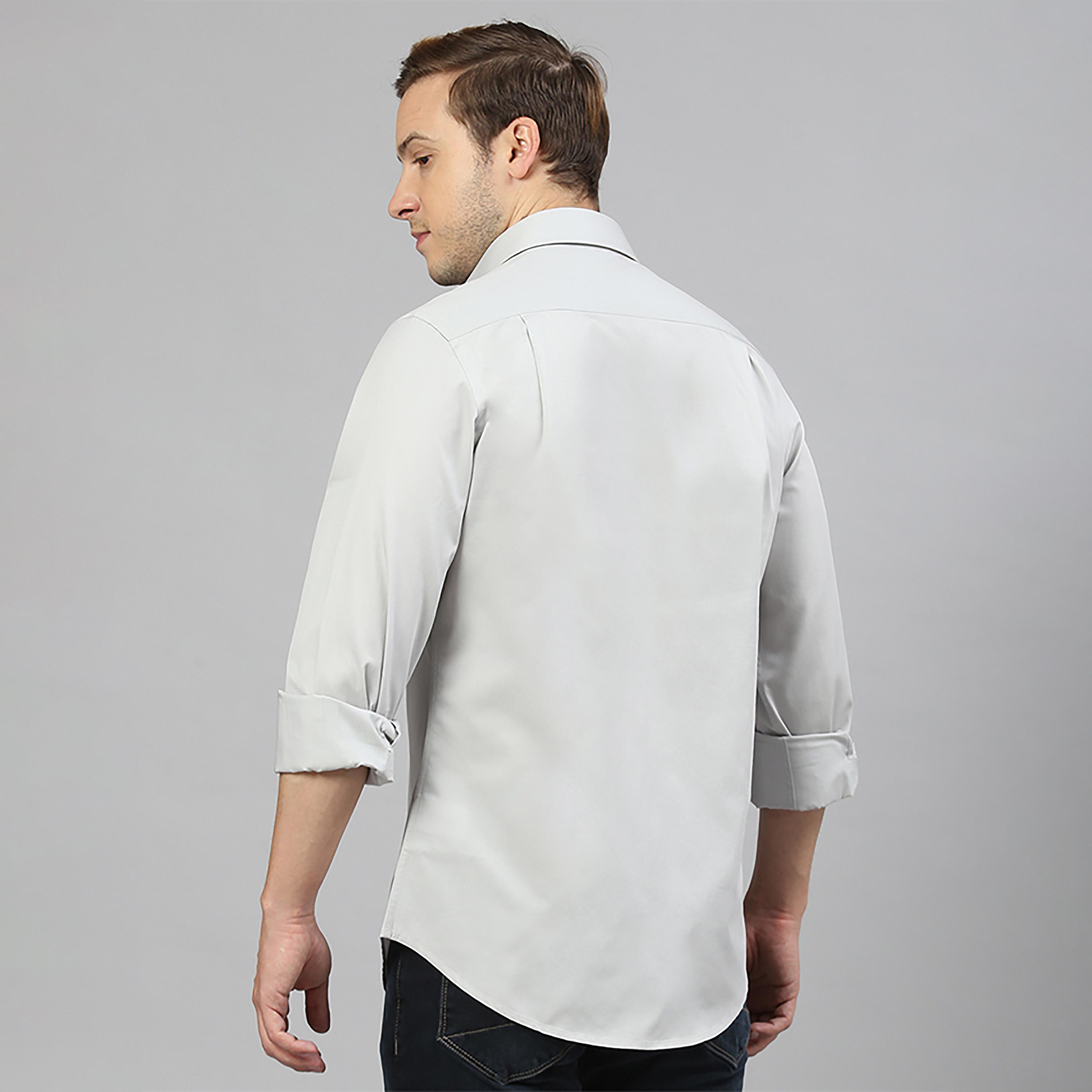 تي شيرت كاجوال بولو بياقة سادة وأكمام طويلة من بيفرلي هيلز بولو كلوب-men-clothing-shirts-image-4