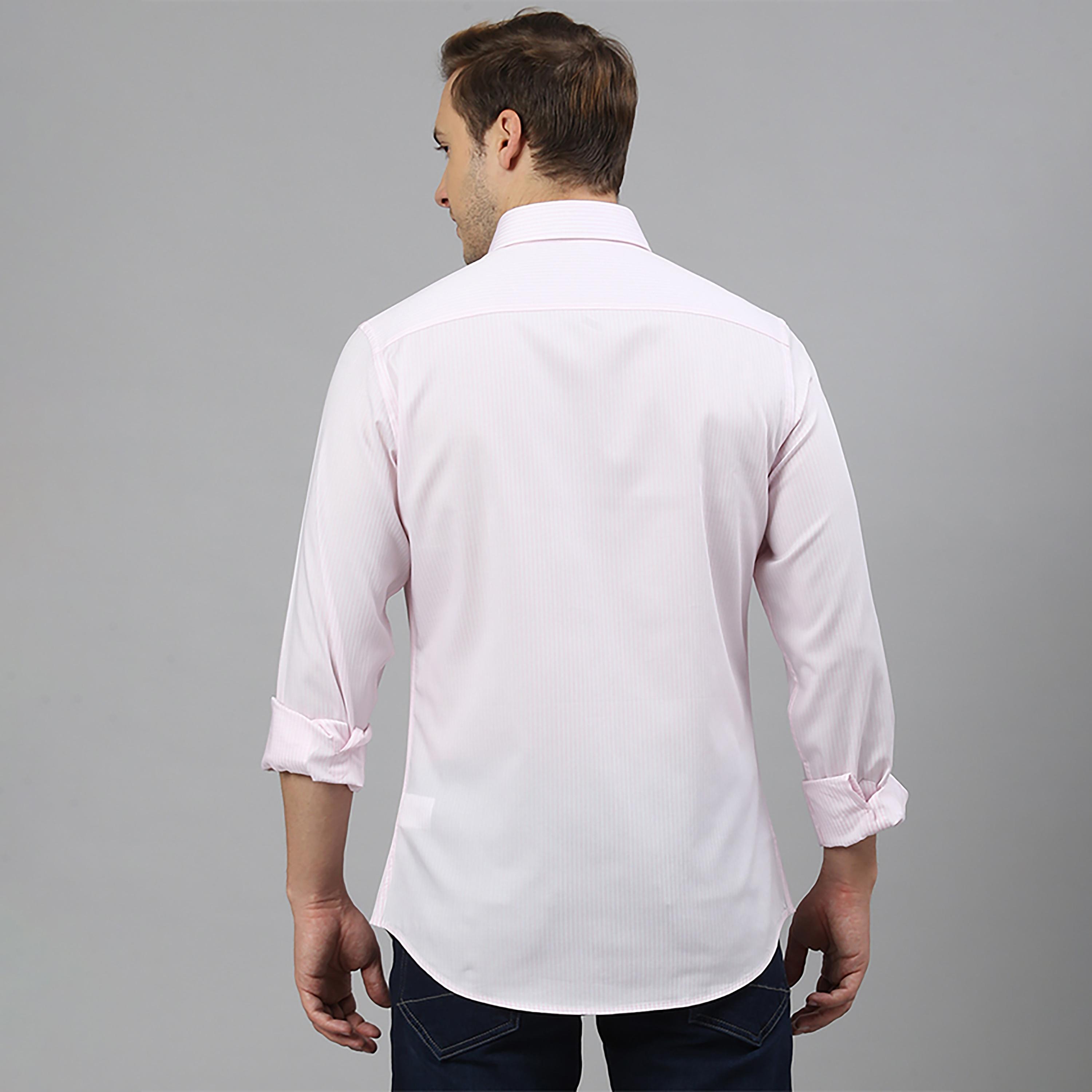 Beverly Hills Polo Club Striped Collared Long Sleeves Casual Shirt-men-clothing-shirts-image-4