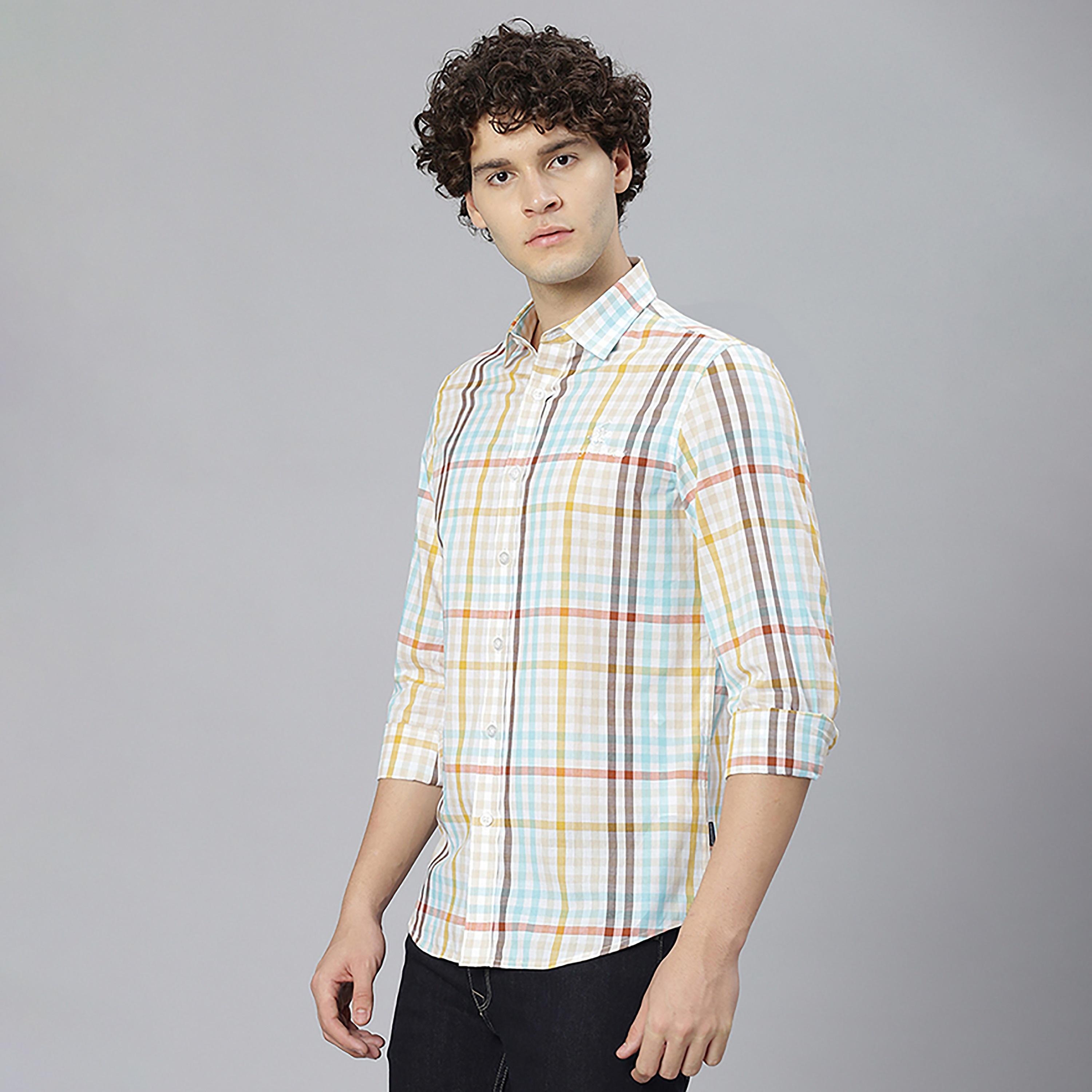 تي شيرت كاجوال بولو بياقة مربعة وأكمام طويلة من بيفرلي هيلز بولو كلوب-men-clothing-shirts-image-2