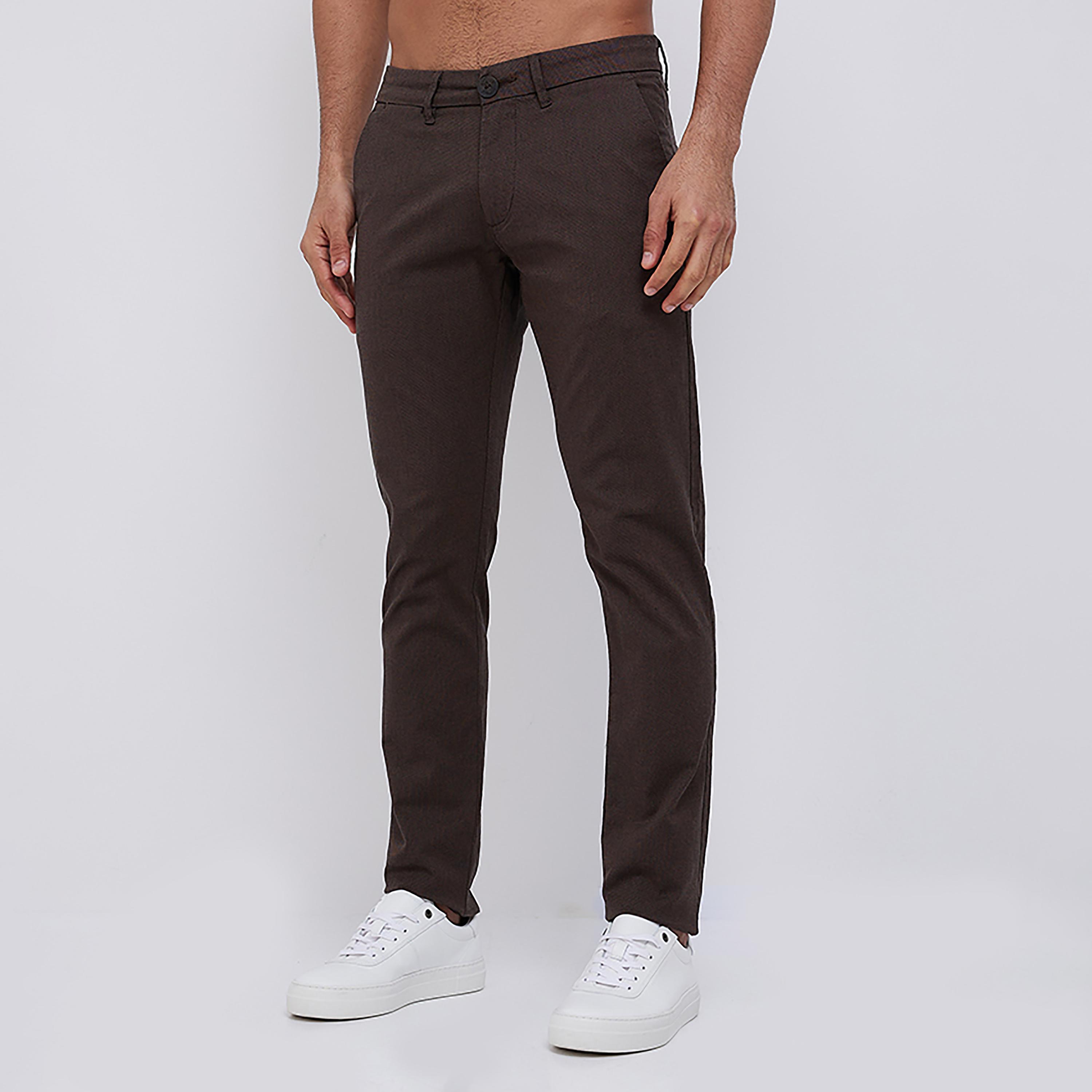 بنطال بمتوسط الارتفاع بمنسوج من بيفرلي هيلز بولو كلوب-men-clothing-bottoms-trousersandchinos-trousers-image-1