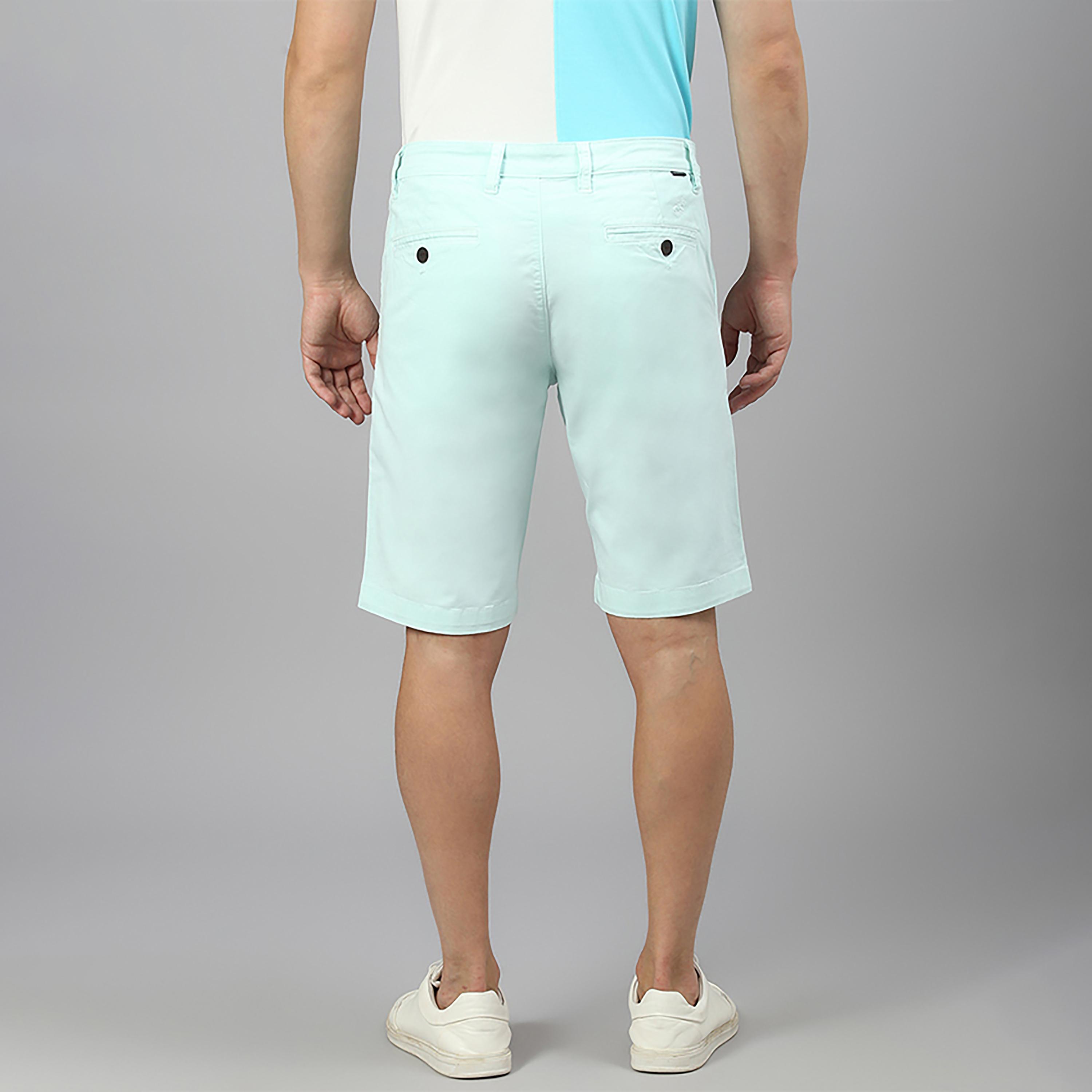 شورت سادة متوسط الارتفاع مع زر للإغلاق من بيفرلي هيلز بولو كلوب-men-clothing-bottoms-shorts-image-8