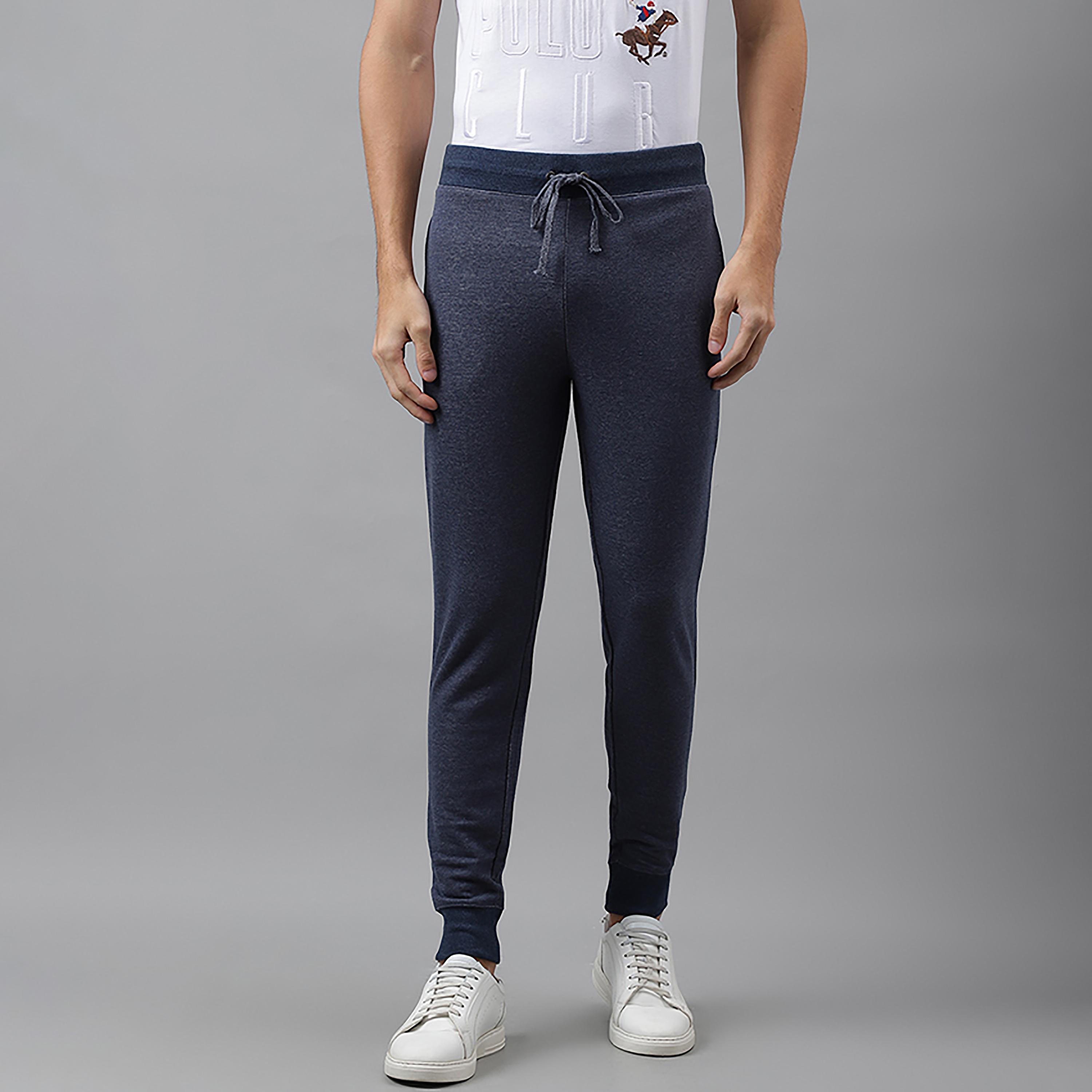 Beverly Hills Polo Club Logo Mid-Rise Drawstring Joggers-men-clothing-bottoms-joggers-image-1