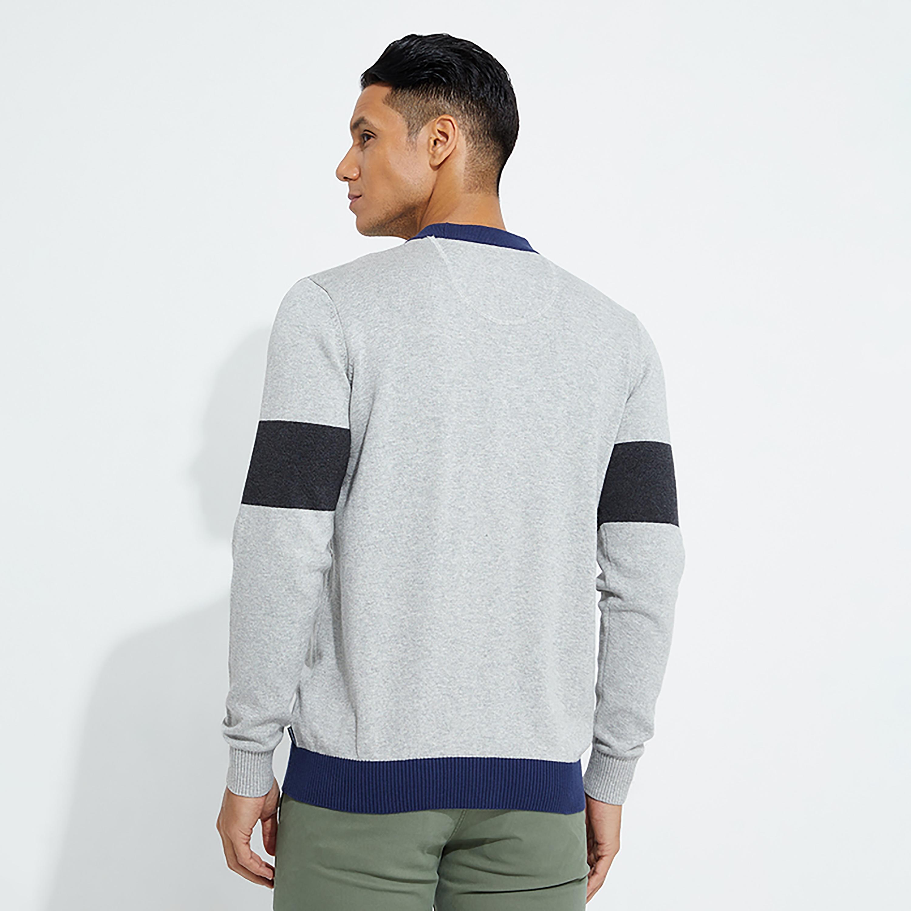 Beverly Hills Polo Club Colour Block Cardigan with Front Button-men-clothing-sweatersandpullovers-image-8