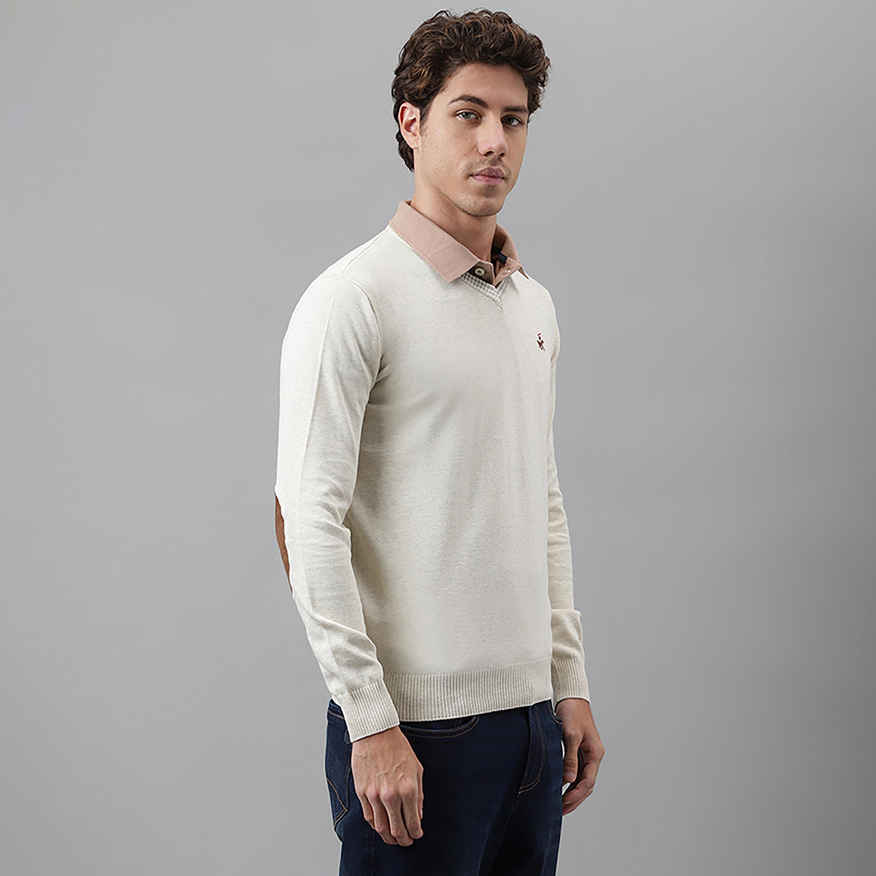 بلوفر من بيفرلي هيلز بولو كلوب بياقة علي شكل وي وأكمام طويلة بشعار-men-clothing-sweatersandpullovers-image-3