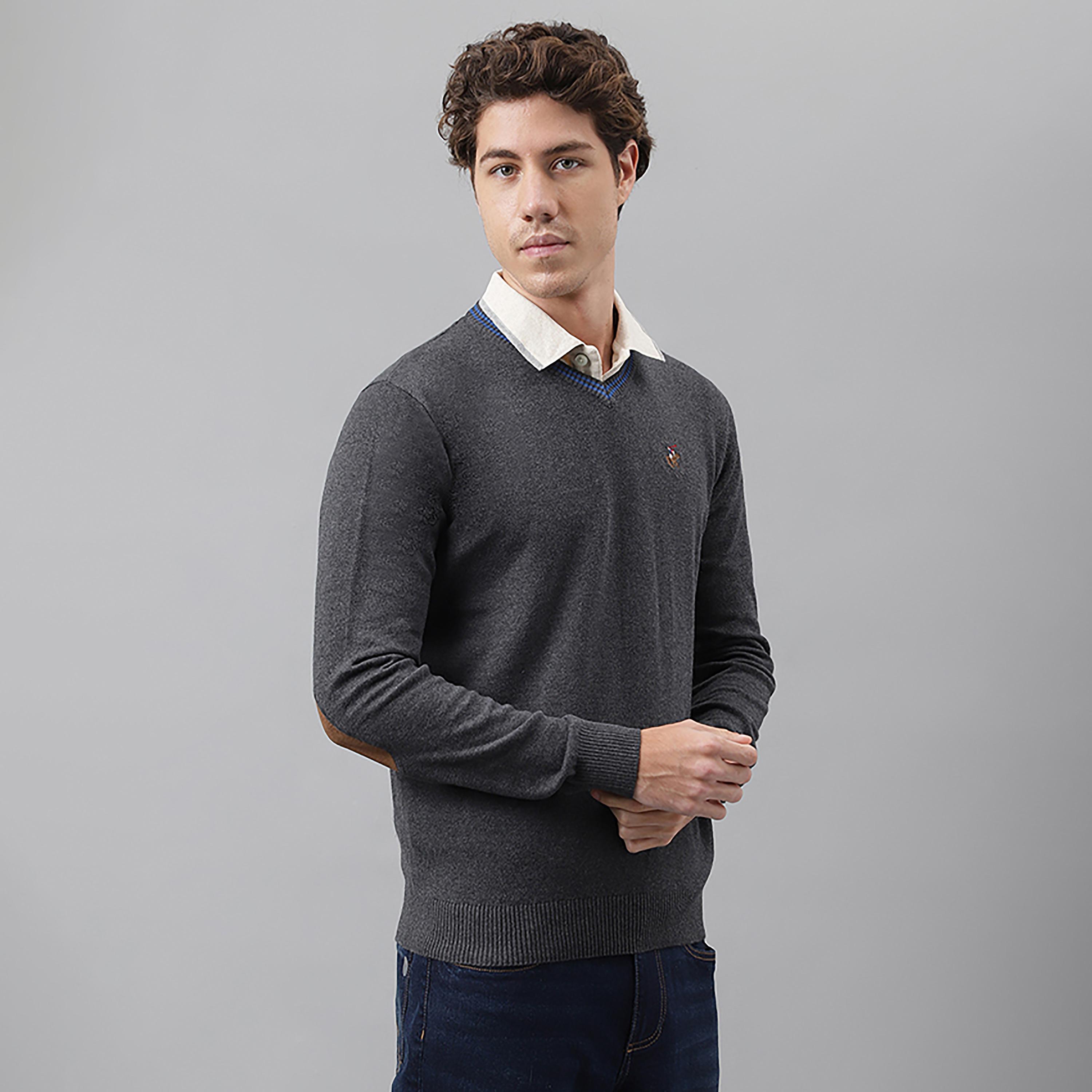 بلوفر من بيفرلي هيلز بولو كلوب بياقة علي شكل وي وأكمام طويلة بشعار-men-clothing-sweatersandpullovers-image-6