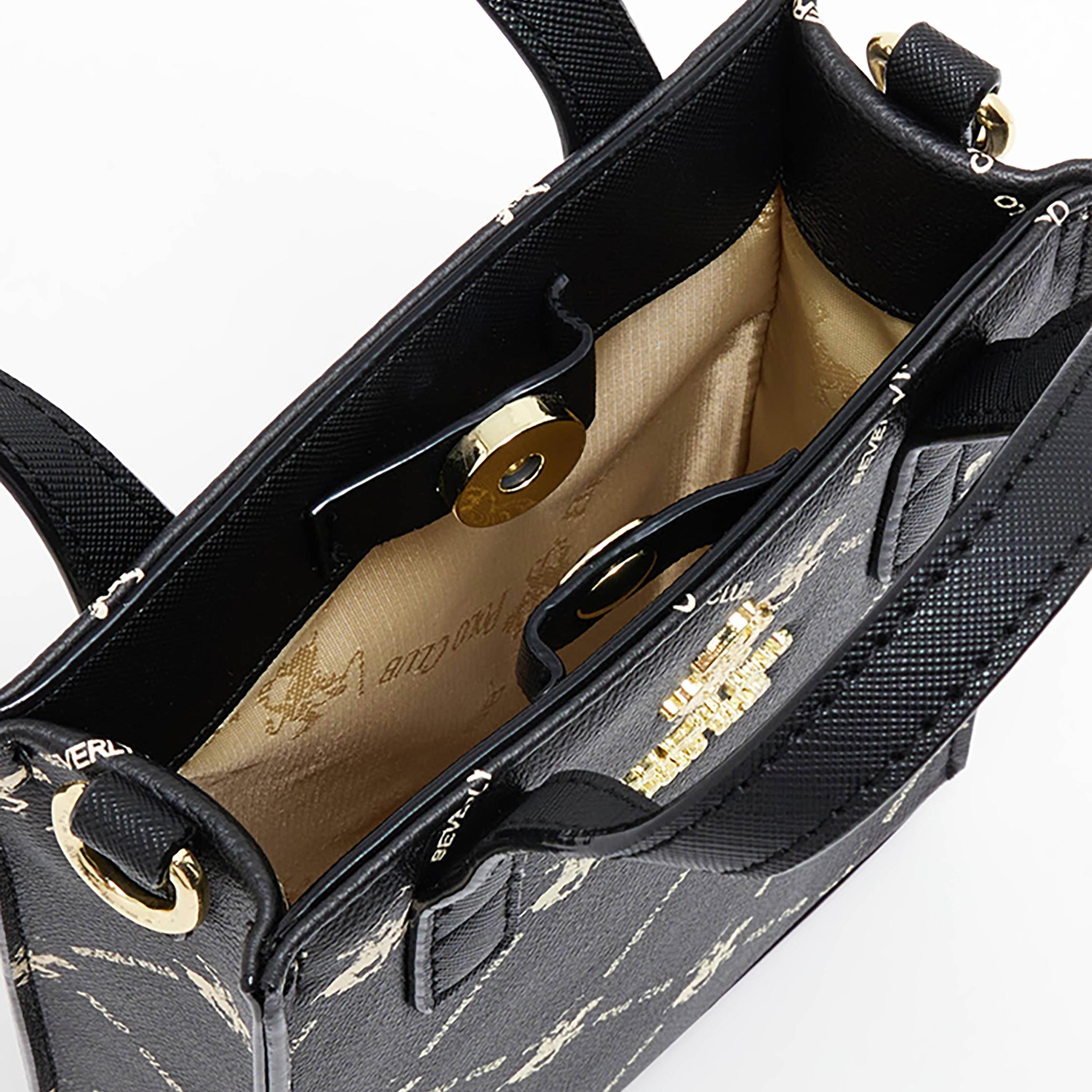 حقيبة توت صغيرة بمقبض علوي وطبعة لوجو بيفرلي هيلز بولو كلوب-women-bagsandwallets-handbags-image-7
