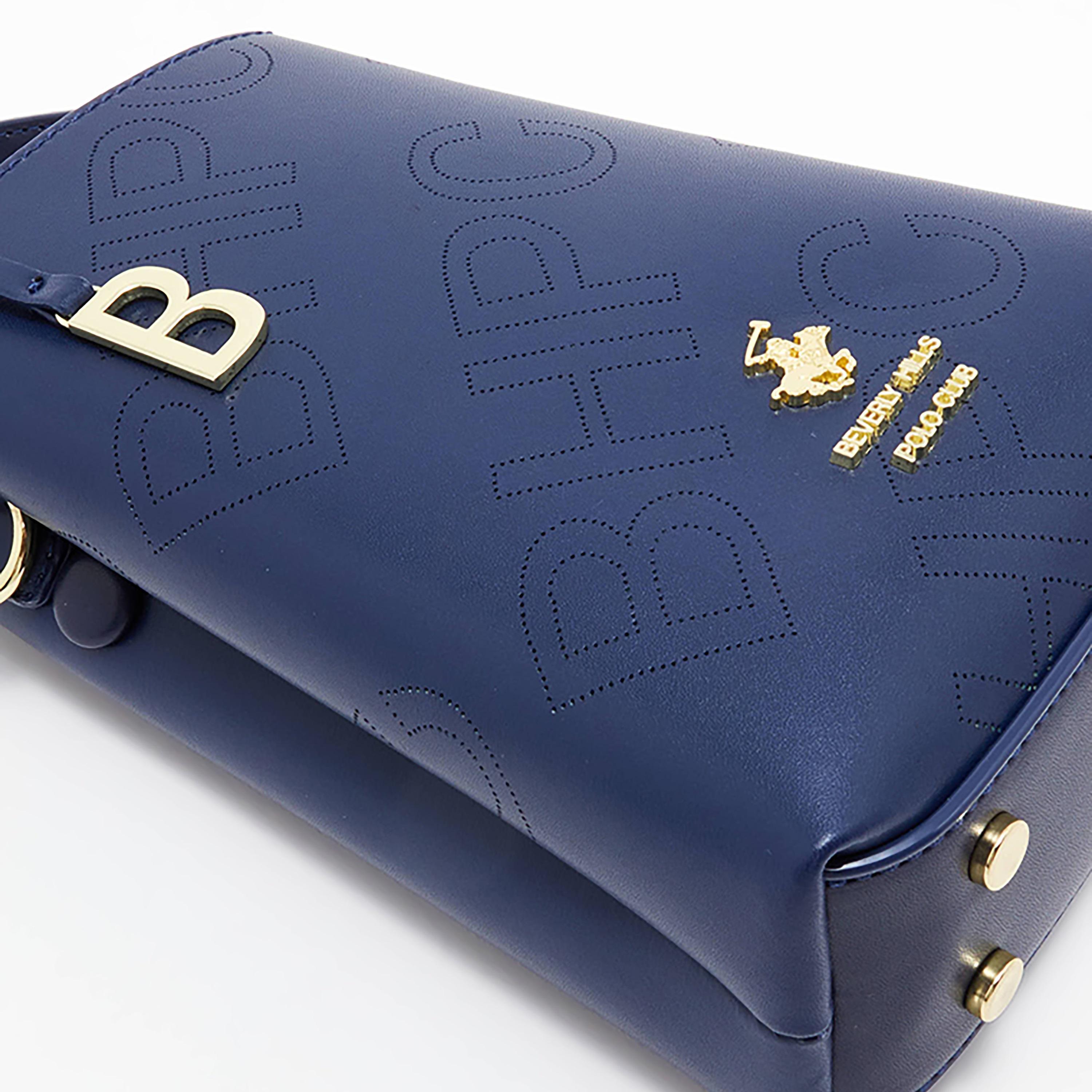 حقيبة باكيت صغيرة بمقبض علوي وطبعة لوجو بيفرلي هيلز بولو كلوب-women-bagsandwallets-handbags-image-8