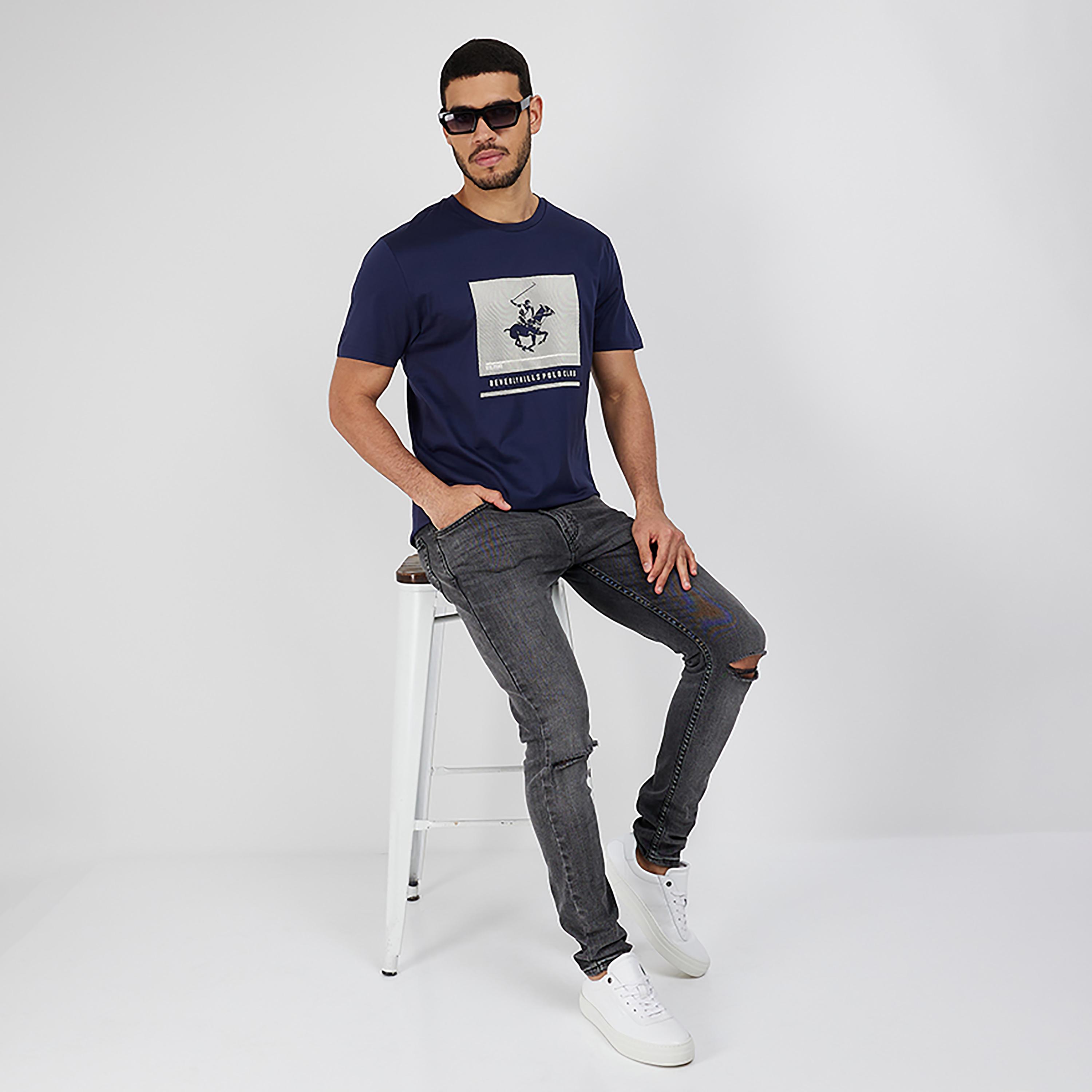 تي شرت مطبوعة برقبة دائرية وأكمام قصيرة من بيفرلي هيلز بولو كلوب-men-clothing-tshirtsandpolos-tshirts-image-5