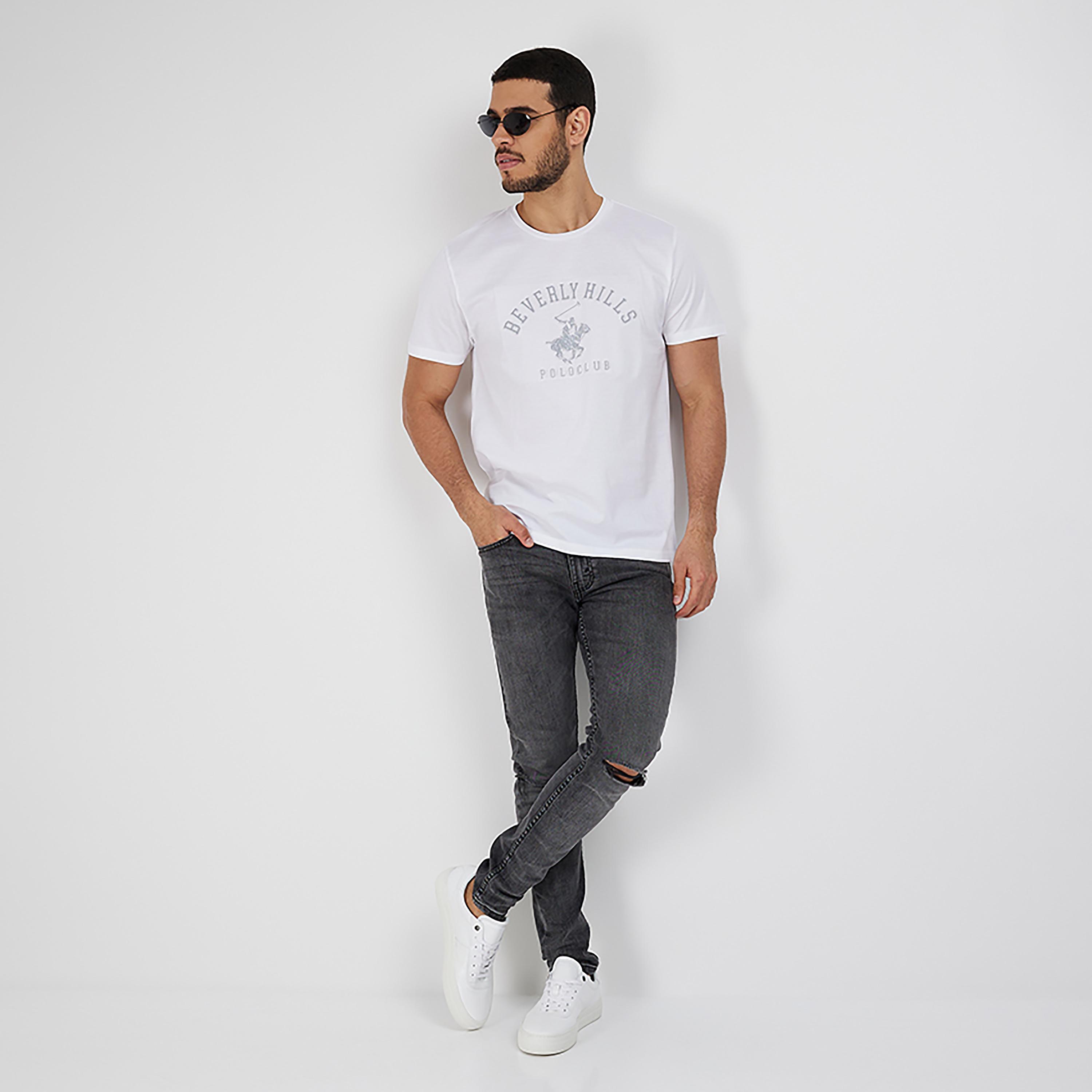Beverly Hills Polo Club Printed Crew Neck Short Sleeves T-Shirt-men-clothing-tshirtsandpolos-tshirts-image-2