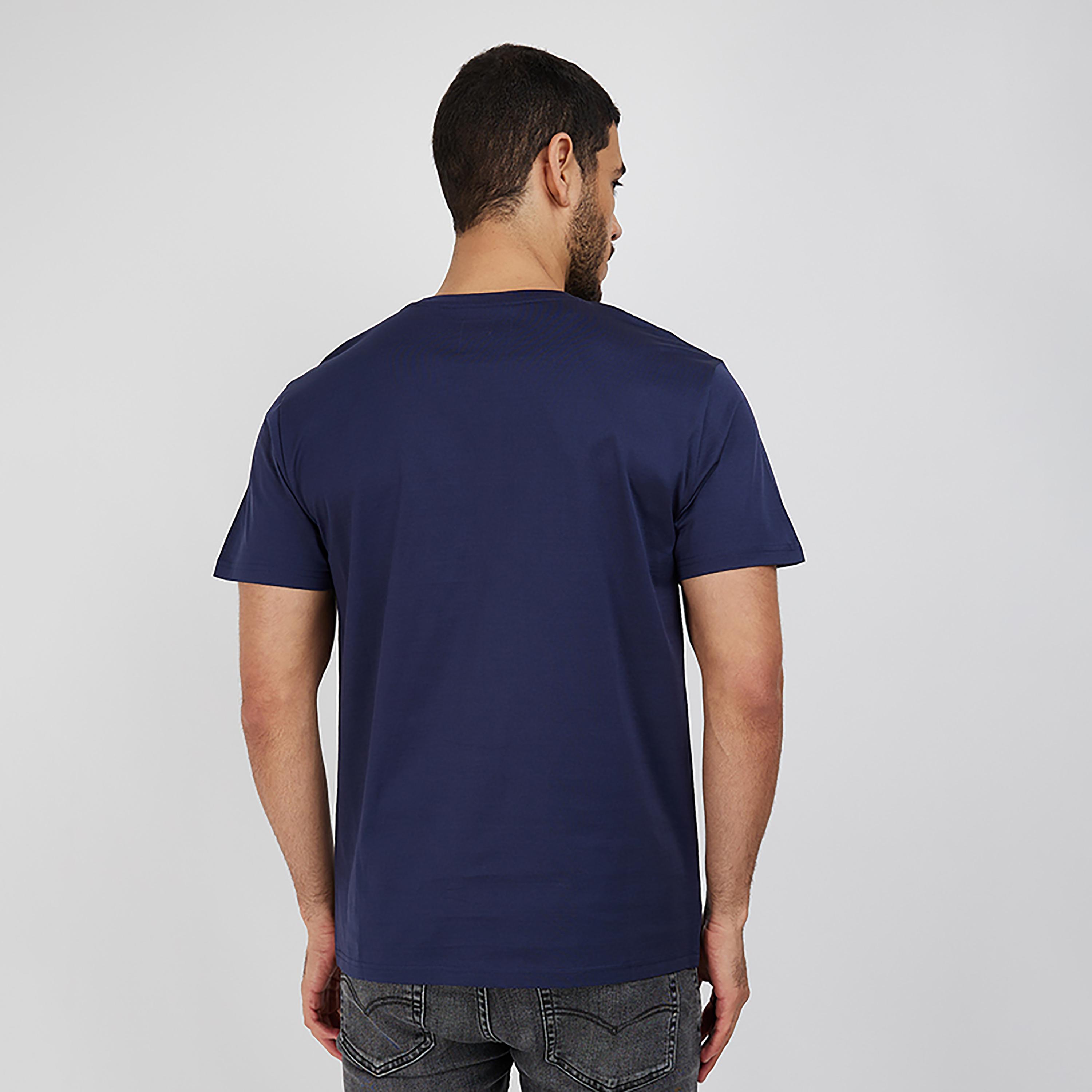 تي شيرت بيفرلي هيلز بولو كلوب بياقة مستديرة وأكمام قصيرة مع مطرز-men-clothing-tshirtsandpolos-tshirts-image-3