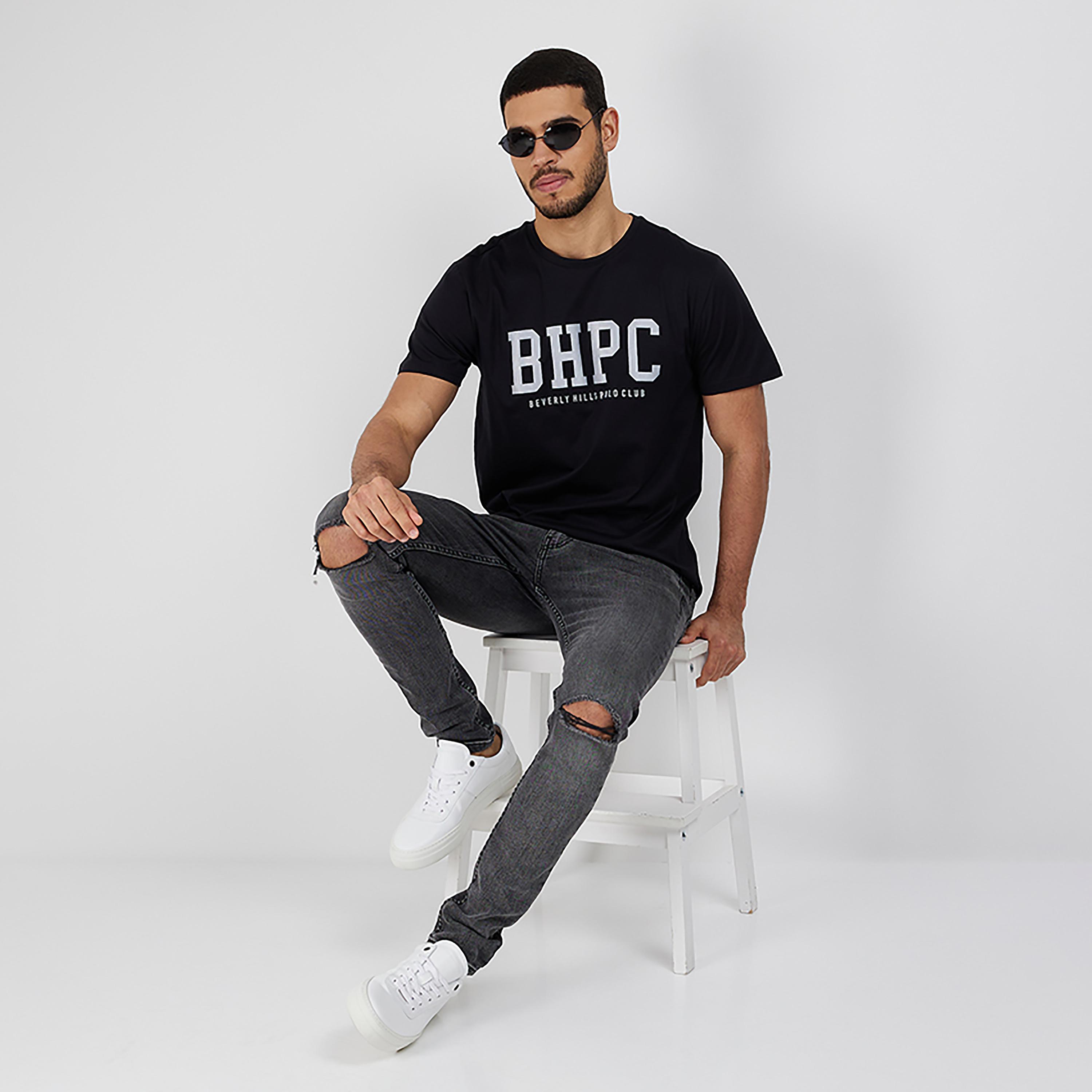 Beverly Hills Polo Club Printed Crew Neck Short Sleeves T-Shirt-men-clothing-tshirtsandpolos-tshirts-image-2