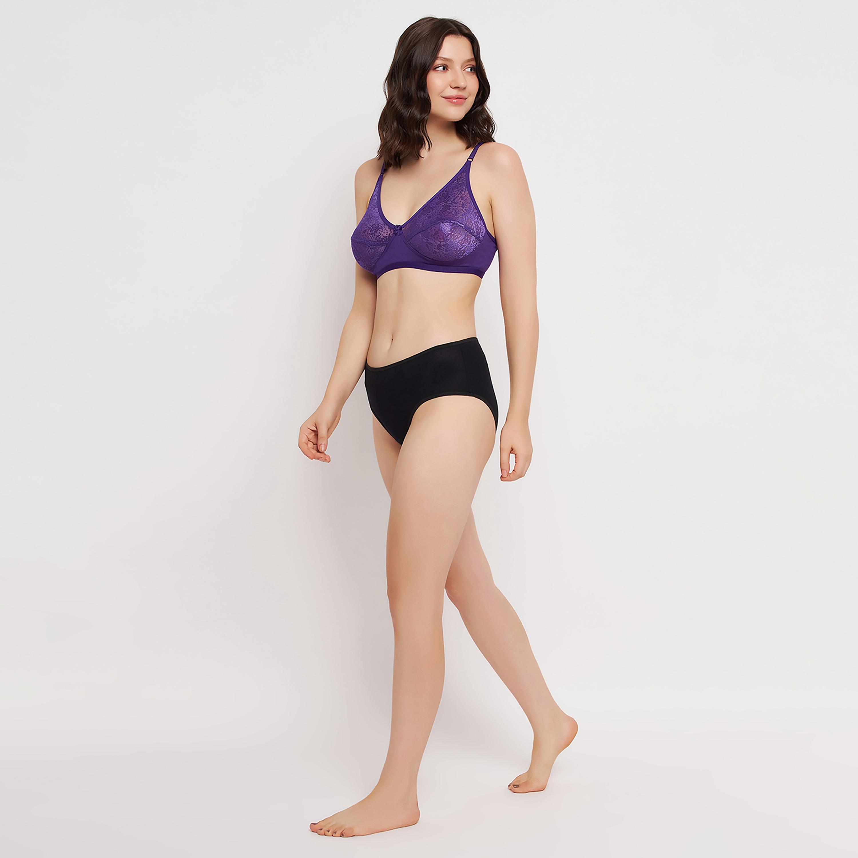 حمالة صدر نسائية غير مبطنة مع أكواب دانتيل من كلوفيا-women-clothing-lingerie-bras-image-2