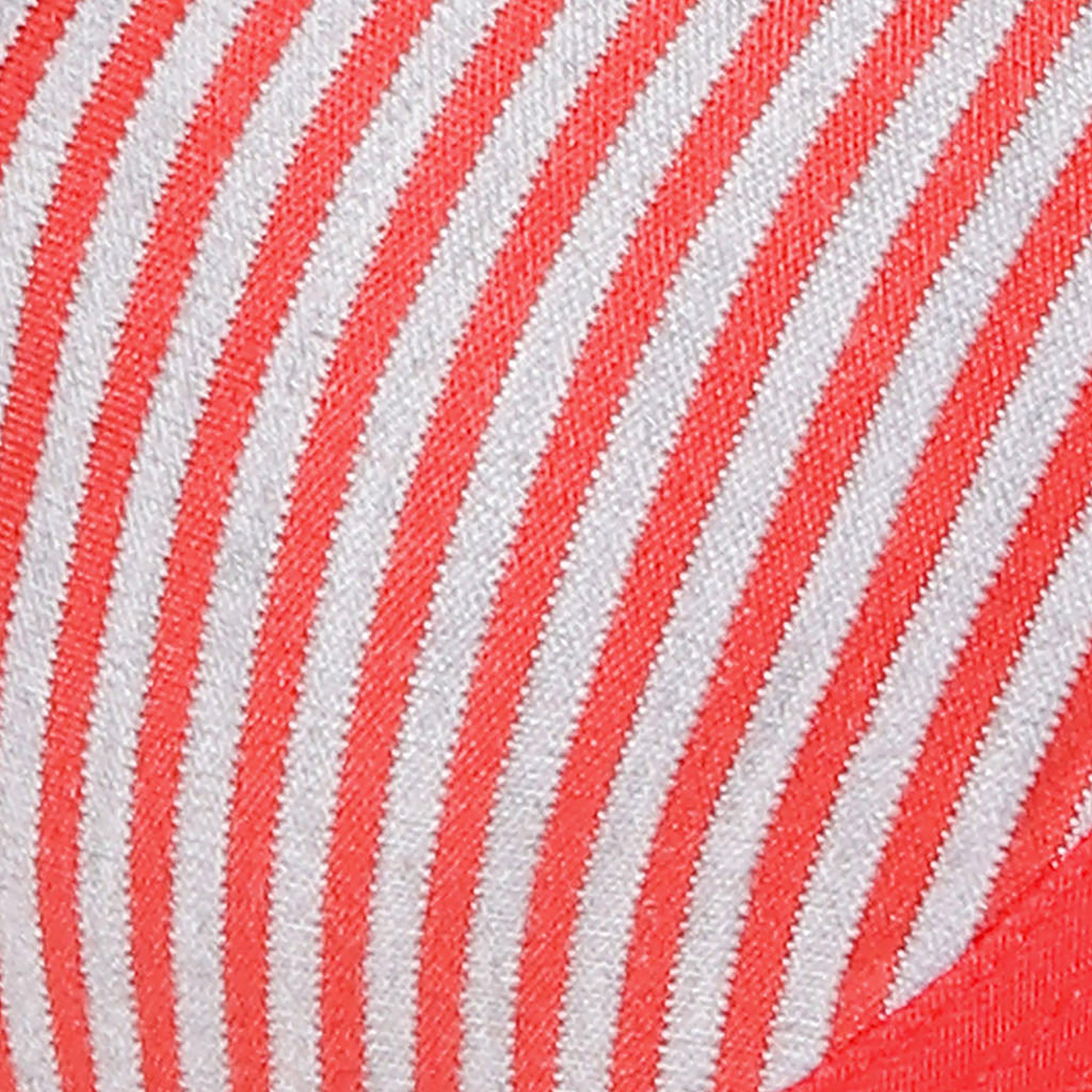 Clovia Non-Padded Non-Wired Full Coverage Striped Spacer Cup Women's T-Shirt Bra in Red - Cotton-women-clothing-lingerie-bras-image-5