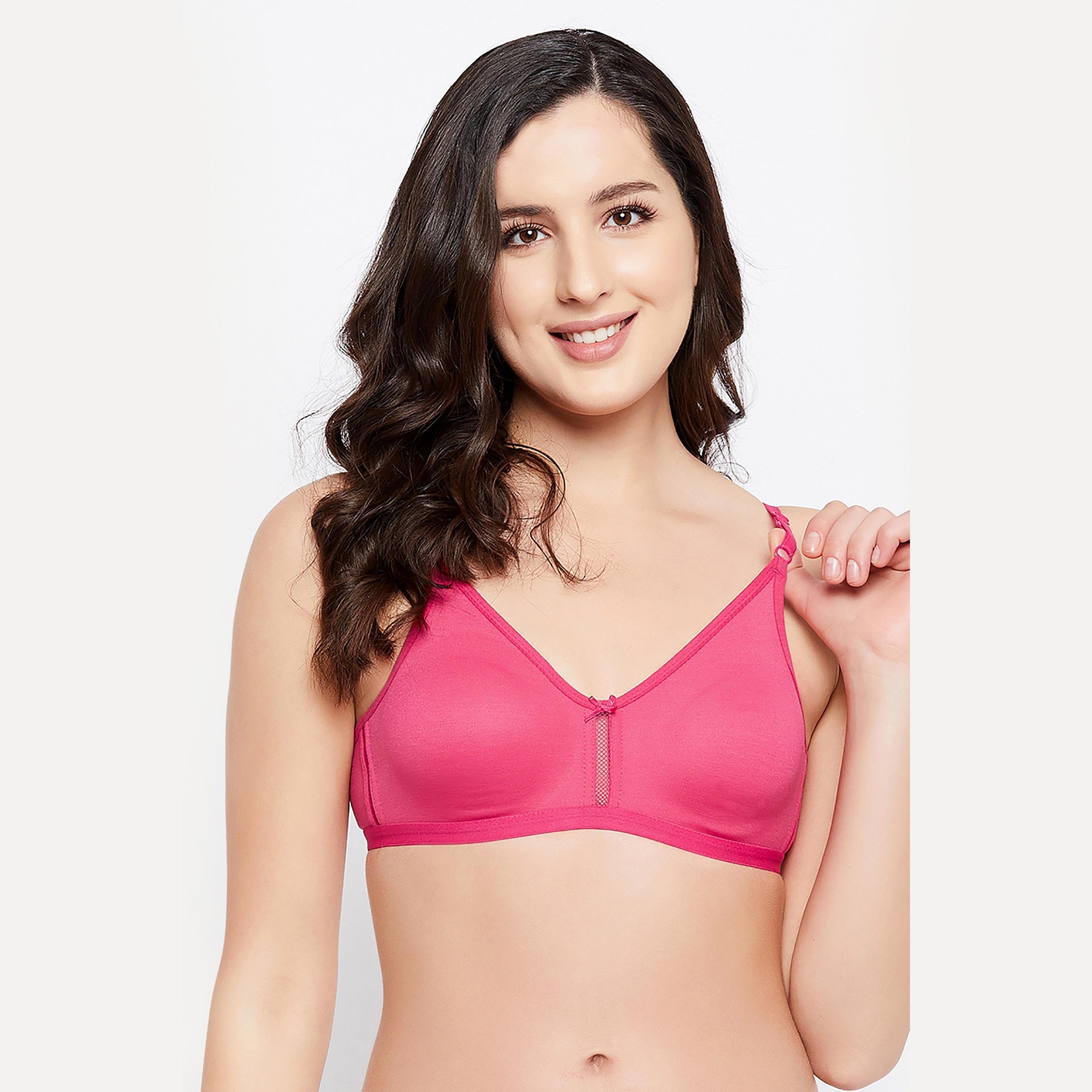 حمالة صدر نسائية سموثي غير مبطنة وغير سلكية ذات تغطية كاملة - غنية بالقطن من كلوفيا-women-clothing-lingerie-bras-image-11