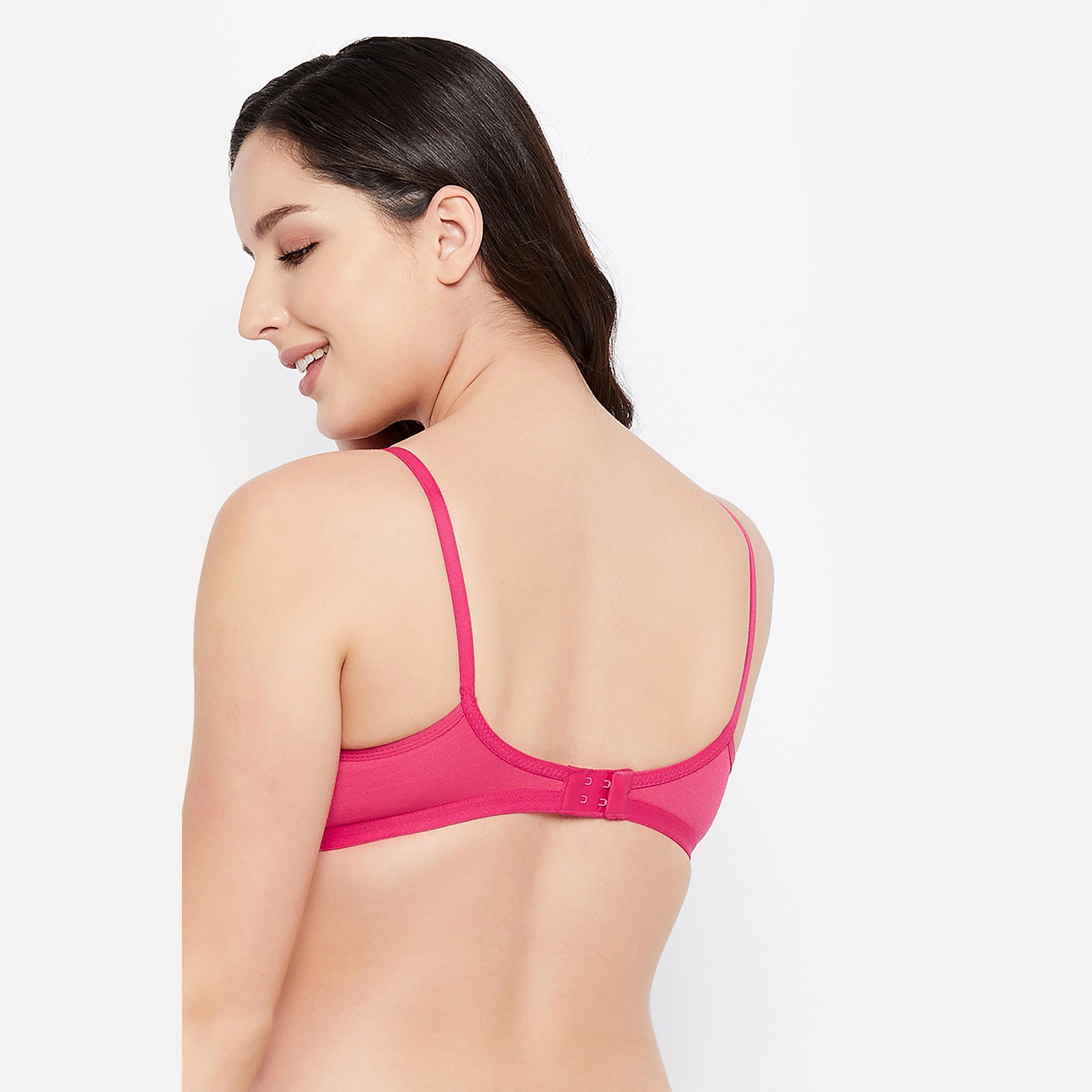 حمالة صدر نسائية سموثي غير مبطنة وغير سلكية ذات تغطية كاملة - غنية بالقطن من كلوفيا-women-clothing-lingerie-bras-image-14