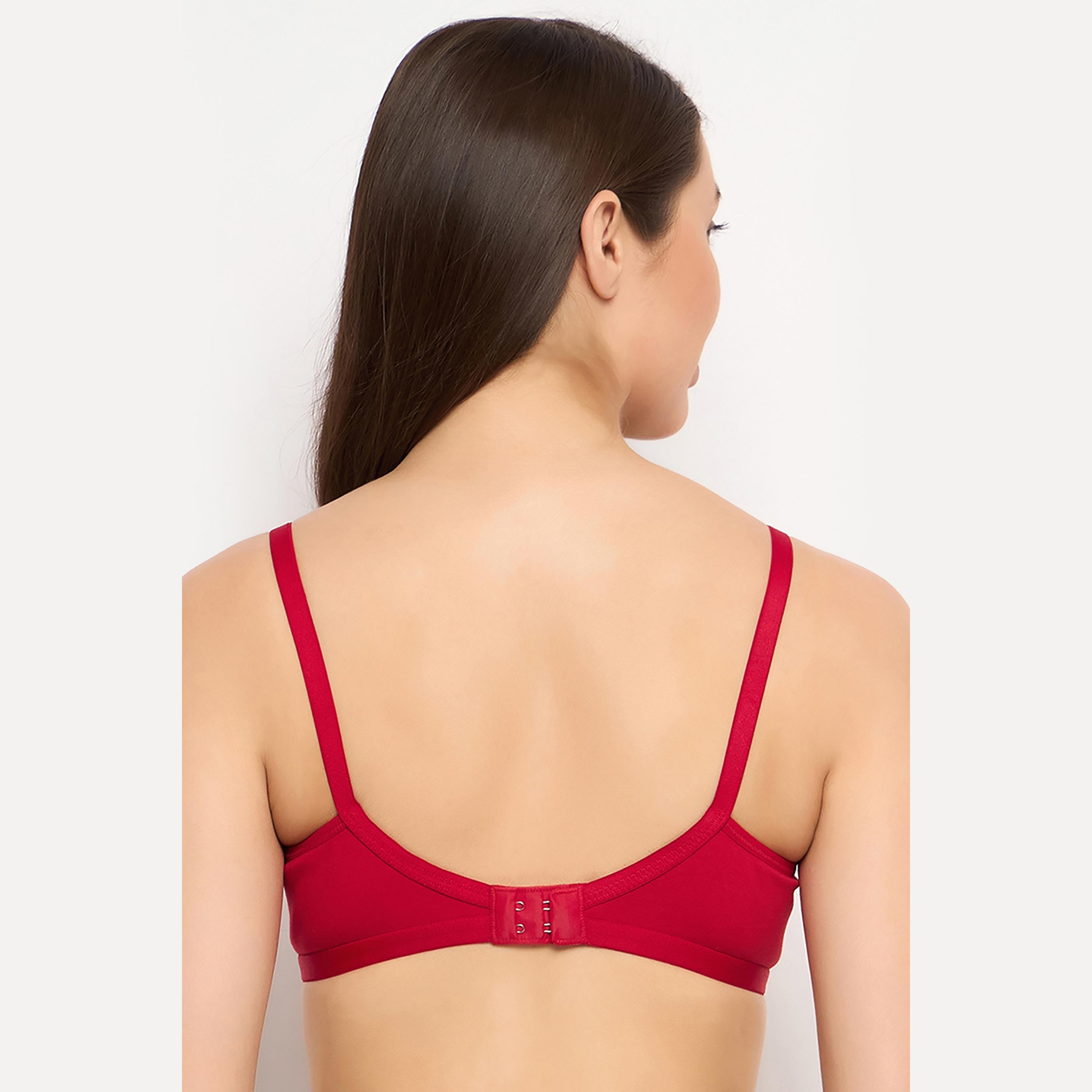 حمالة صدر نسائية سموثي غير مبطنة وغير سلكية ذات تغطية كاملة - غنية بالقطن من كلوفيا-women-clothing-lingerie-bras-image-4