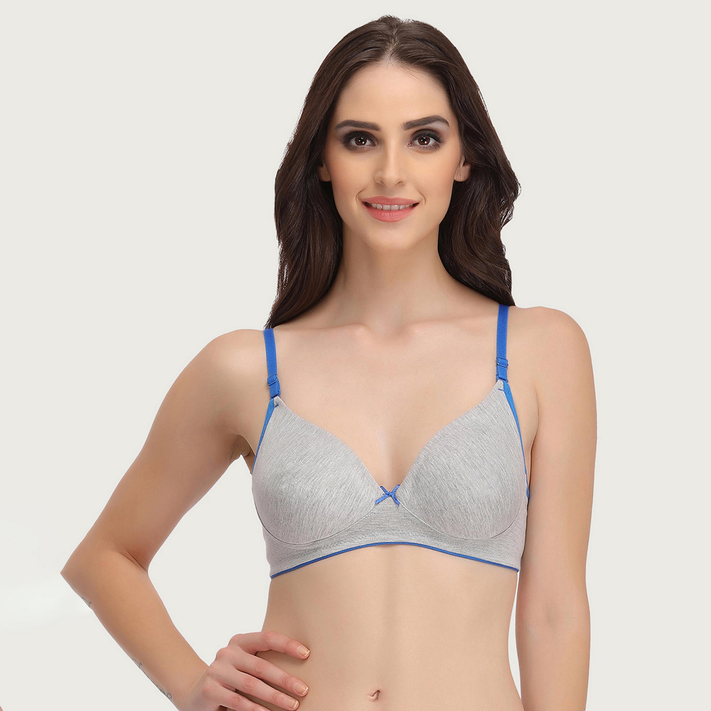 Clovia Non-Wired Double Layered Women's Bra with Detachable Straps-women-clothing-lingerie-bras-image-1