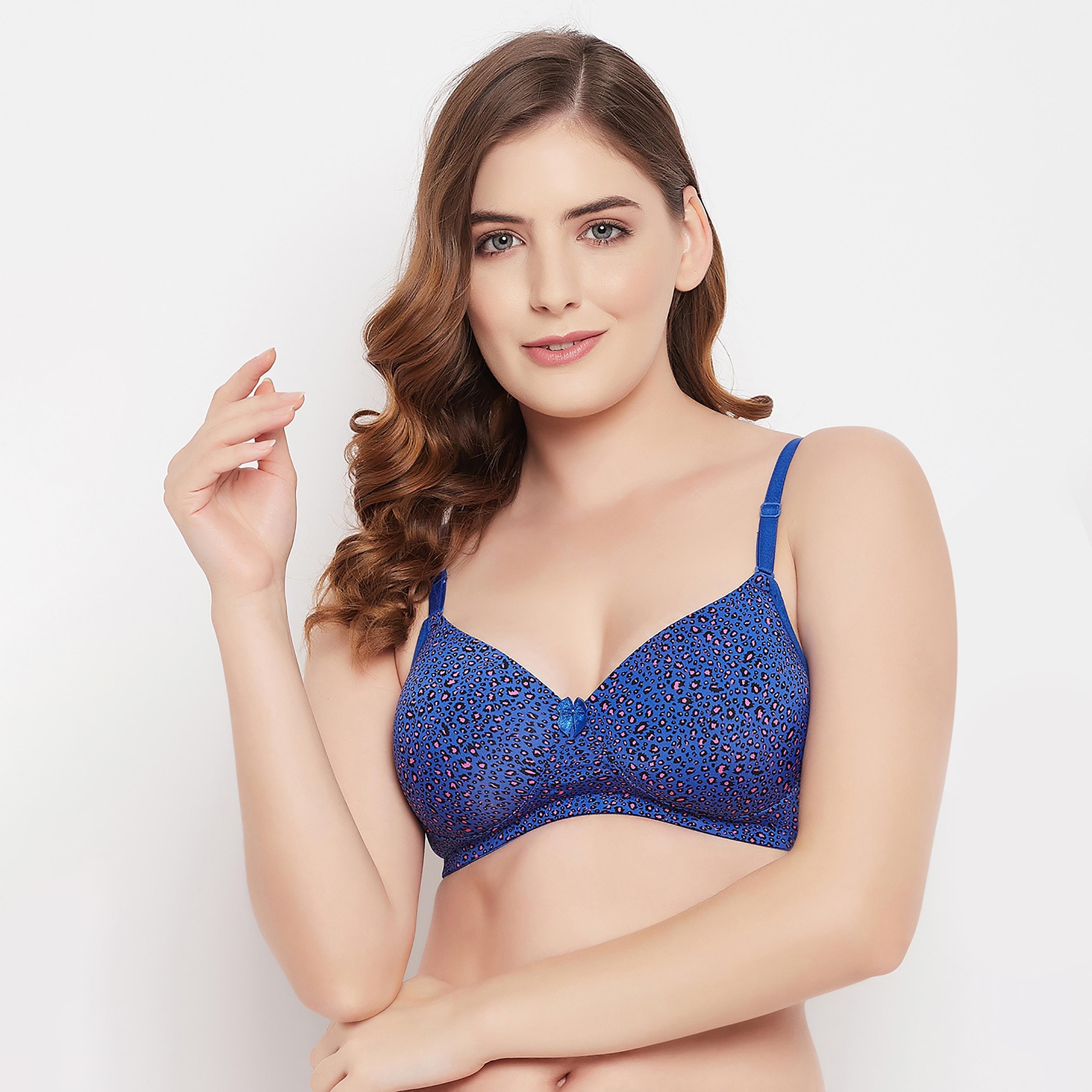 حمالة صدر ذات تي شيرت ملتي واي بكوب كامل ومبطنة غير سلكية بطبعات حيوانات من كلوفيا-women-clothing-lingerie-bras-image-2