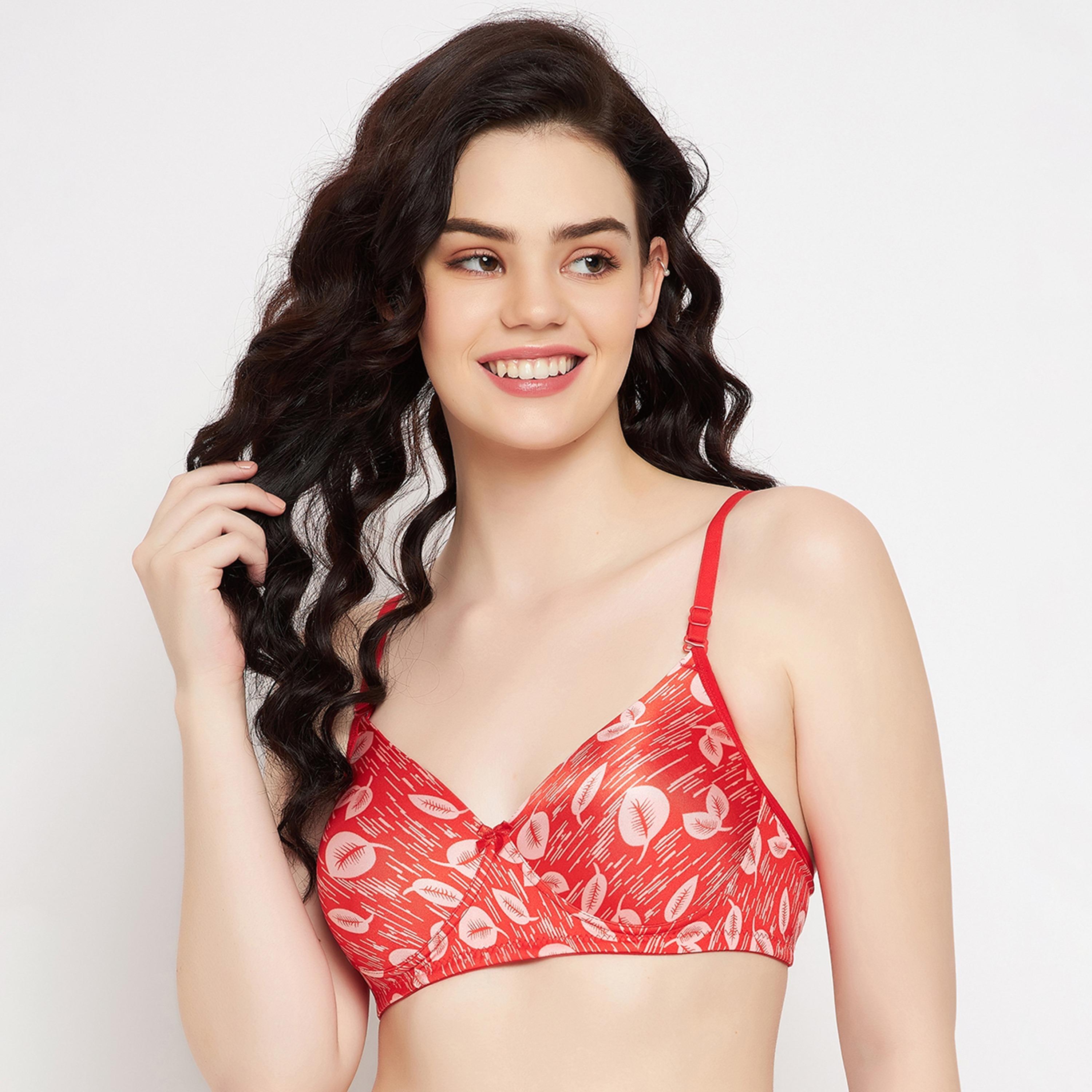 Clovia Printed Padded Non-Wired Full Cup Multiway T-Shirt Bra-women-clothing-lingerie-bras-image-2