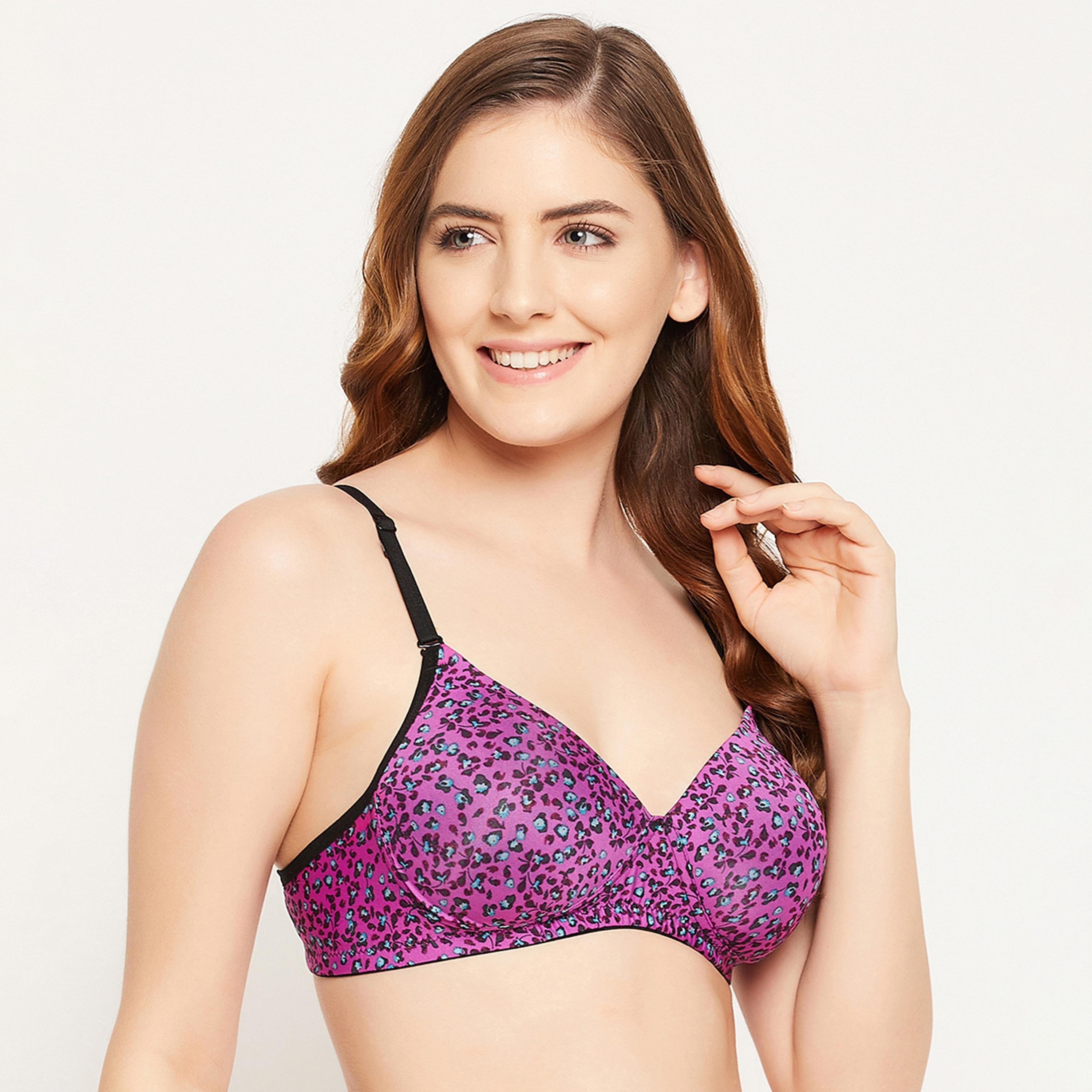 Clovia Printed Padded Non-Wired Full Cup Multiway T-Shirt Bra-women-clothing-lingerie-bras-image-2