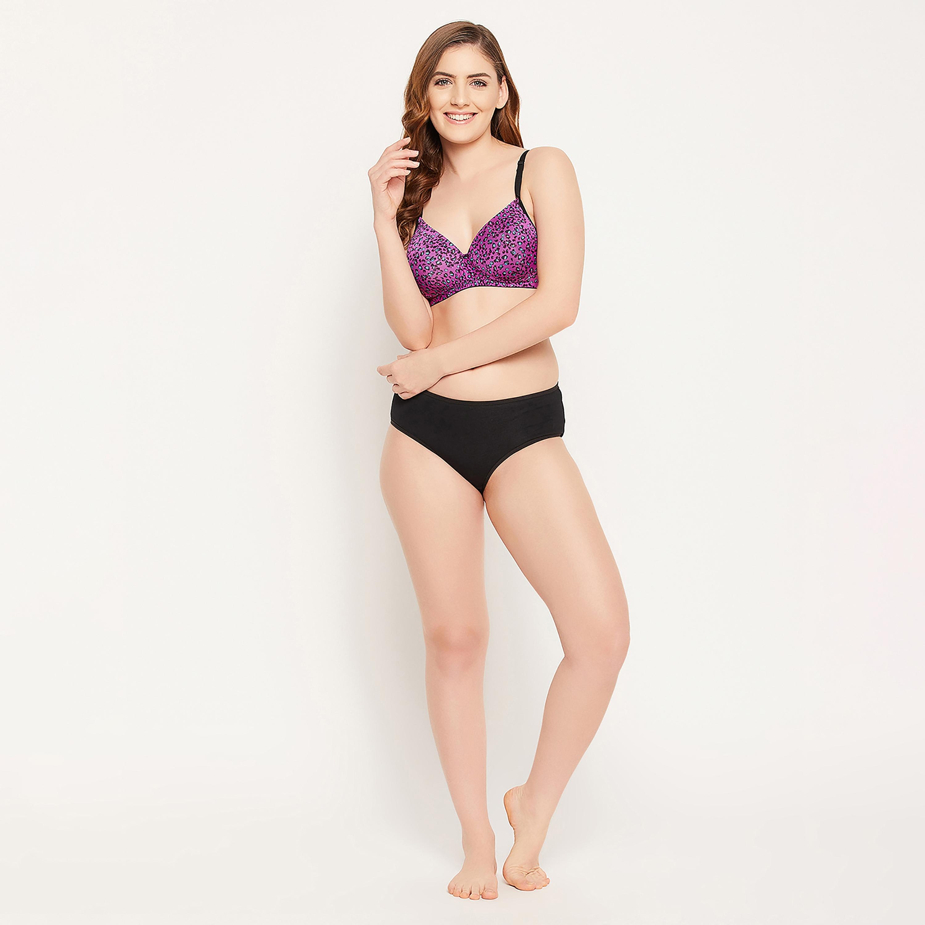Clovia Printed Padded Non-Wired Full Cup Multiway T-Shirt Bra-women-clothing-lingerie-bras-image-5