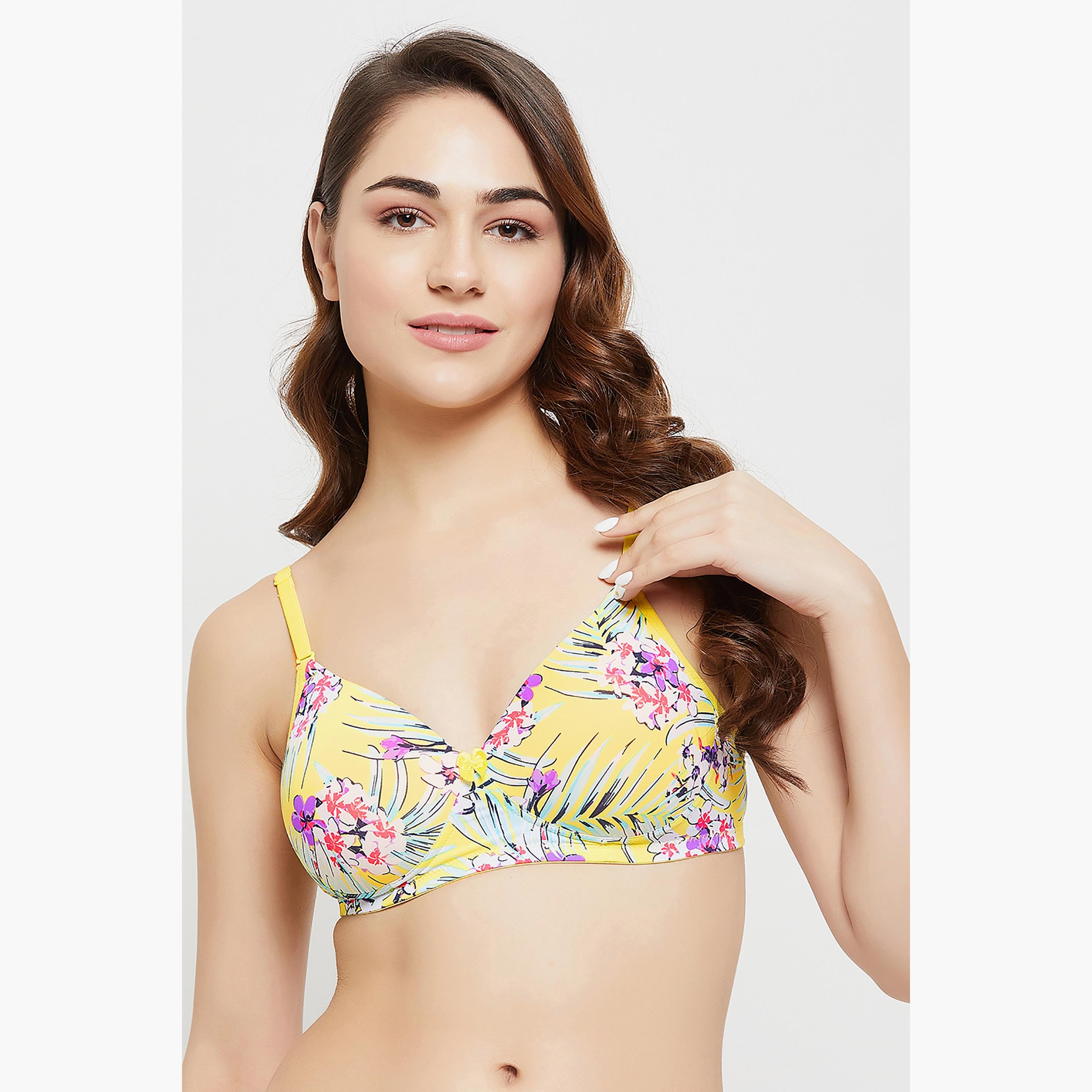 Clovia Printed Padded Non-Wired Full Cup Multiway T-Shirt Bra-women-clothing-lingerie-bras-image-1