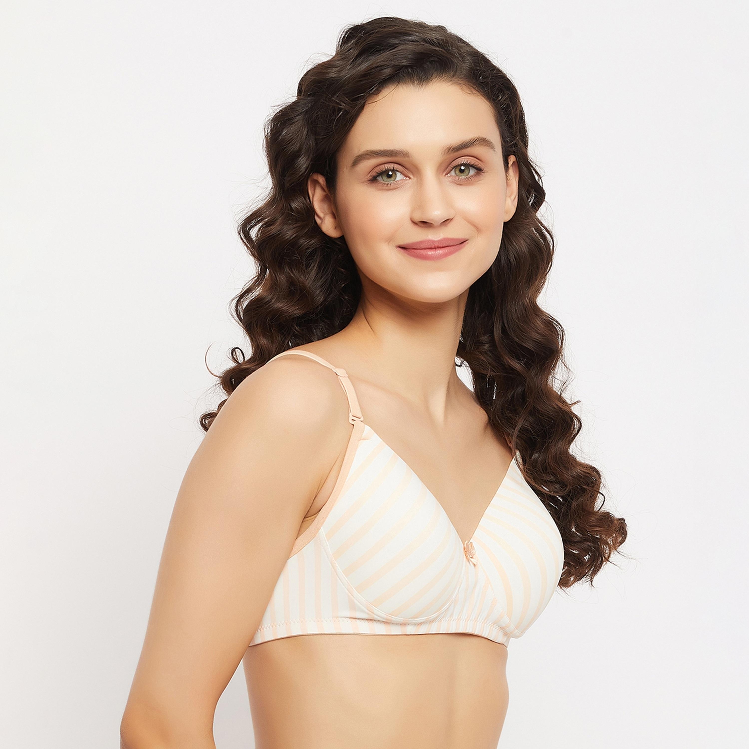 Clovia Stripes Padded Non-Wired Full Cup Multiway T-Shirt Bra-women-clothing-lingerie-bras-image-5