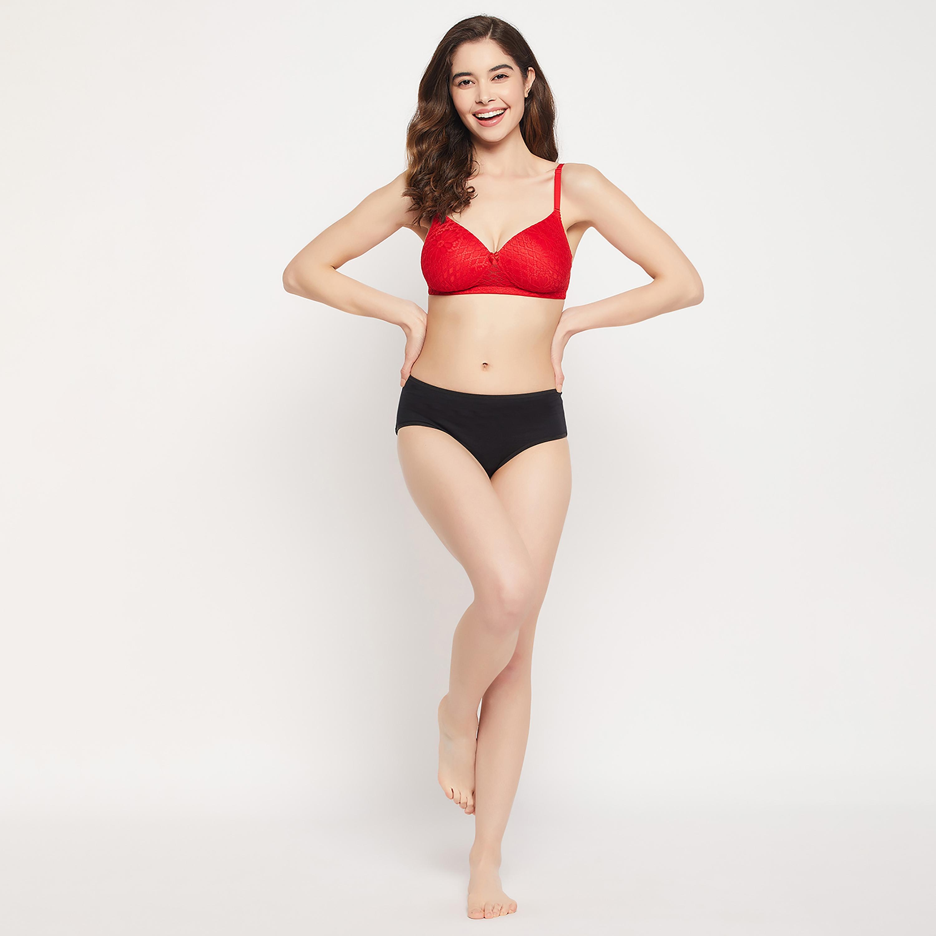 Clovia Lace Padded Non-Wired Full Cup Multiway T-Shirt Bra-women-clothing-lingerie-bras-image-5