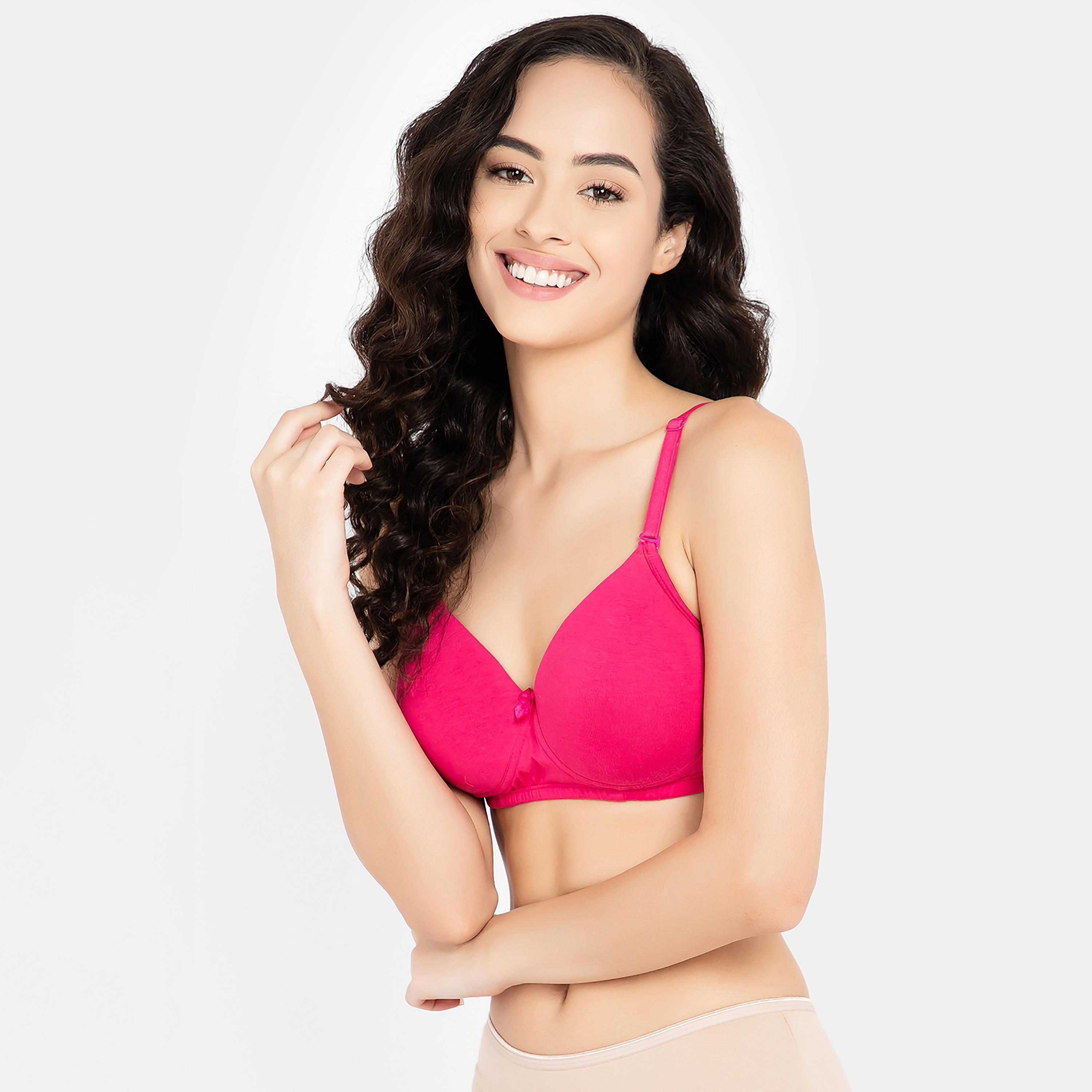 Clovia Solid Padded Non-Wired Full Cup Multiway T-Shirt Bra-women-clothing-lingerie-bras-image-1