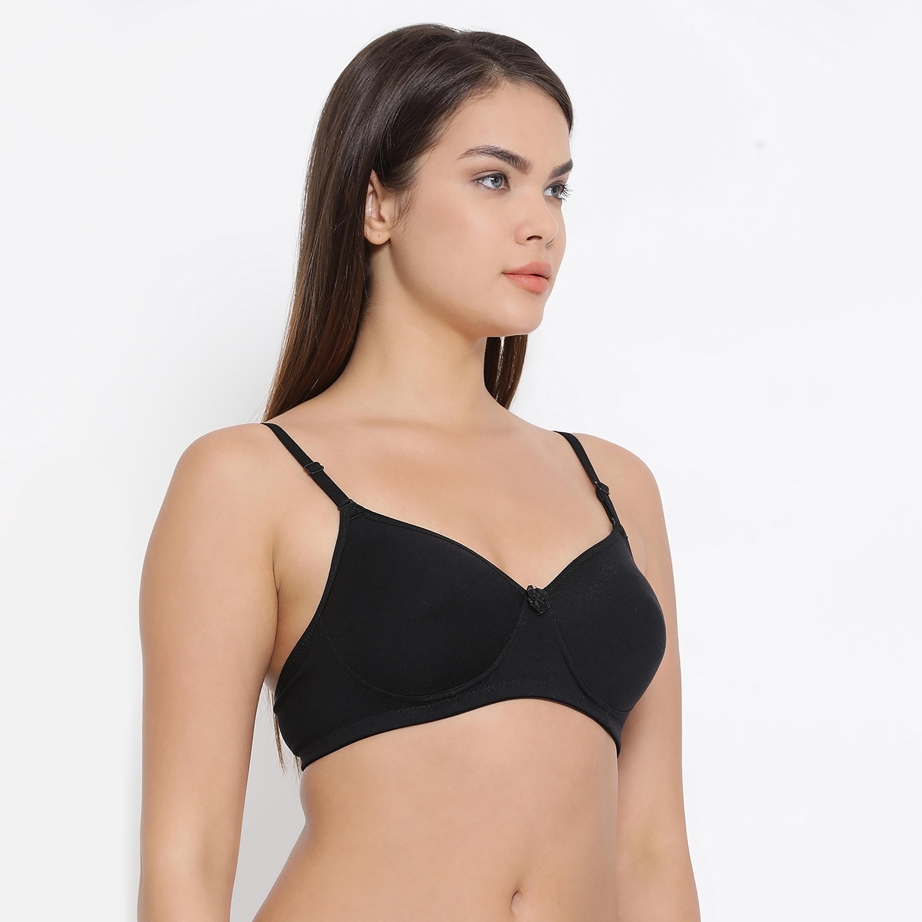 Clovia Solid Padded Non-Wired Full Coverage Multiway T-Shirt Bra-women-clothing-lingerie-bras-image-5